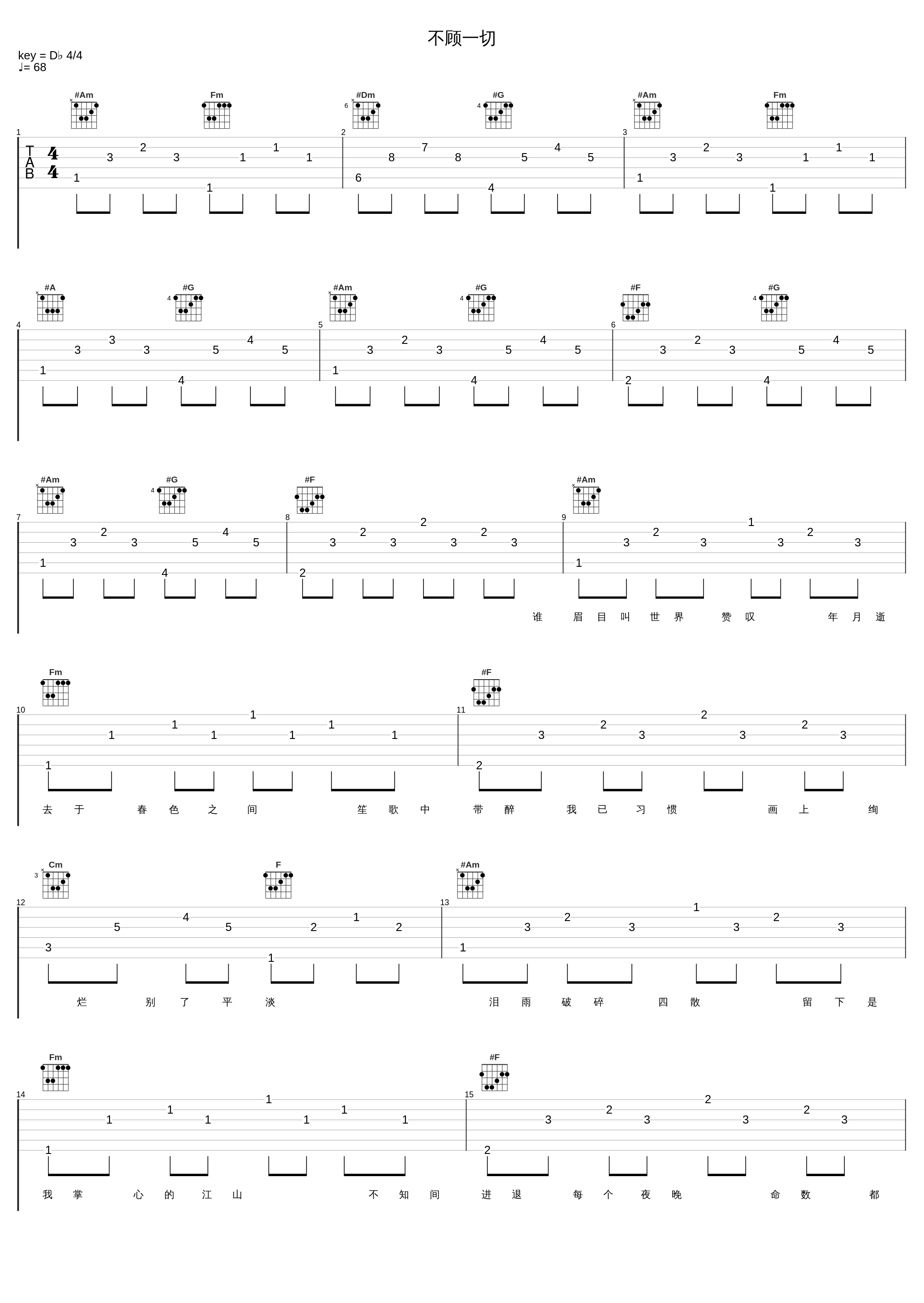 不顾一切_钟嘉欣_1