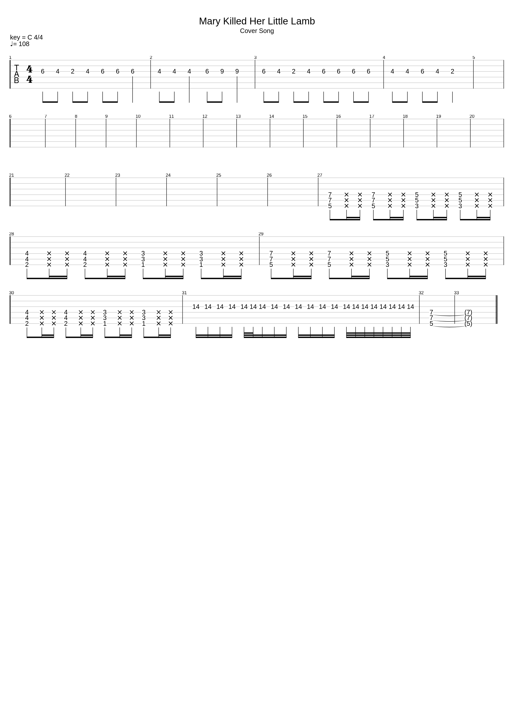 Mary Killed Her Little Lamb_Subliminal Message_1