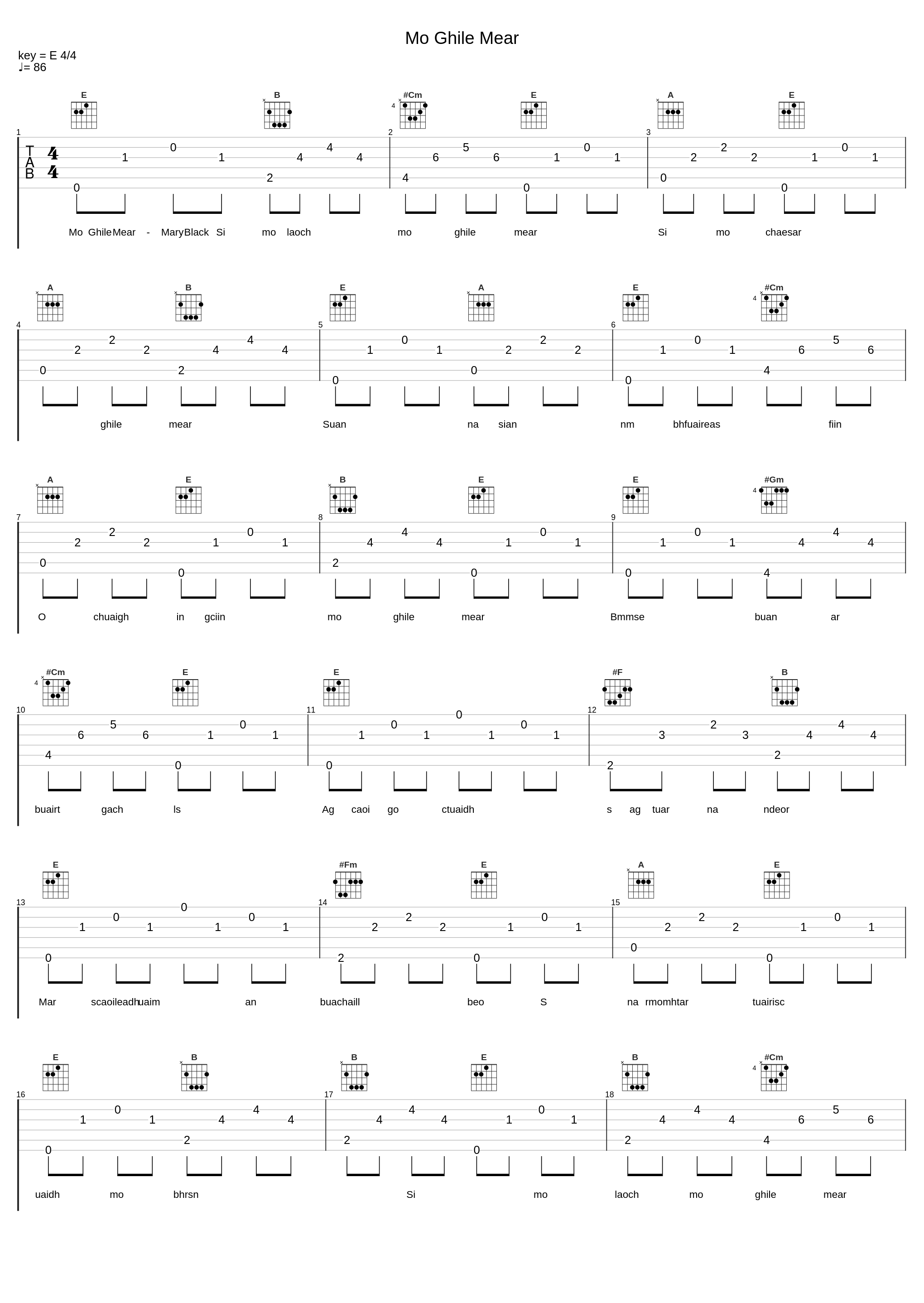 Mo Ghile Mear_Mary Black_1