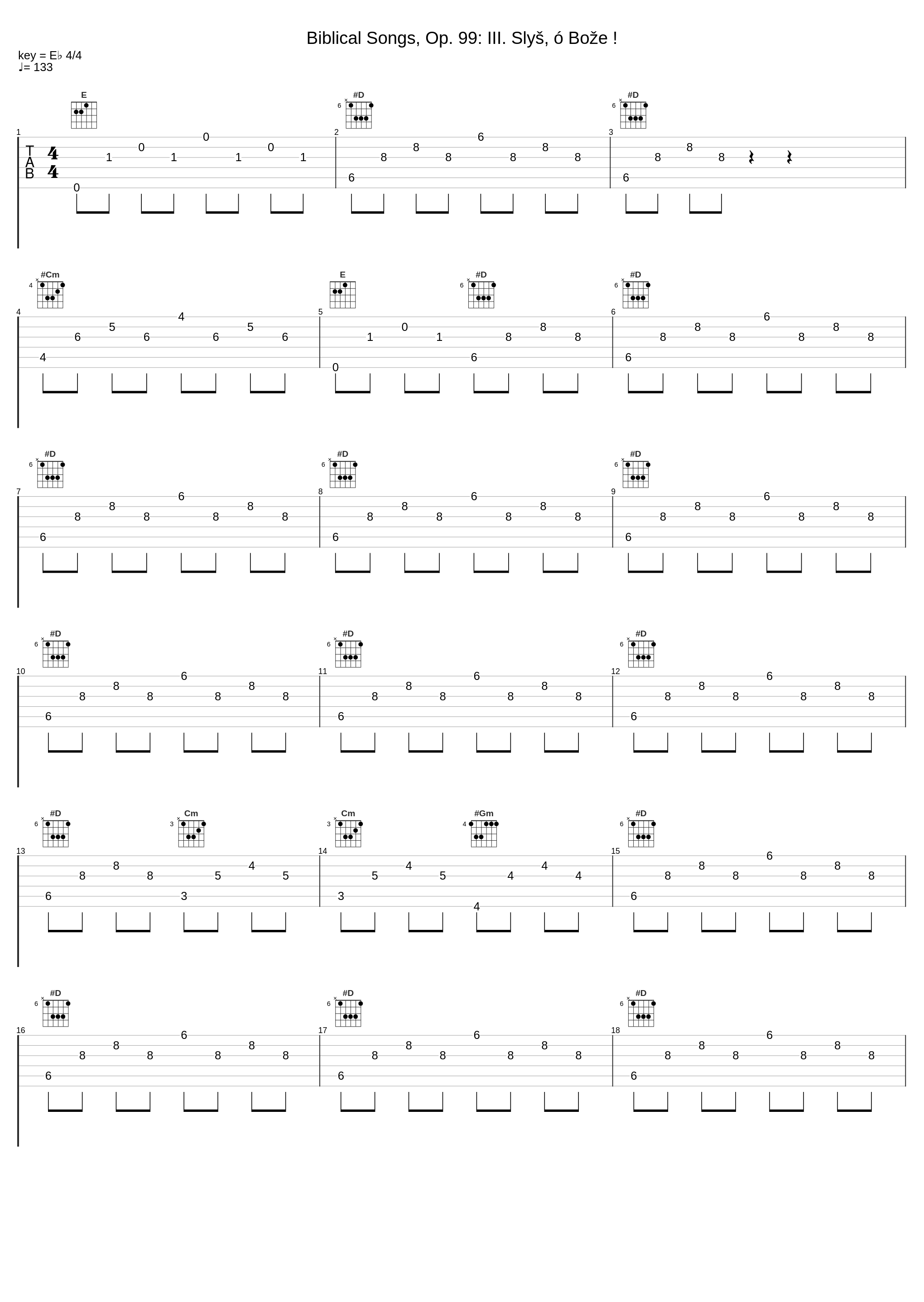 Biblical Songs, Op. 99: III. Slyš, ó Bože !_Barbara Ulricca Theler,Bruno Canino,Antonín Dvořák,Bible or other Sacred Texts_1