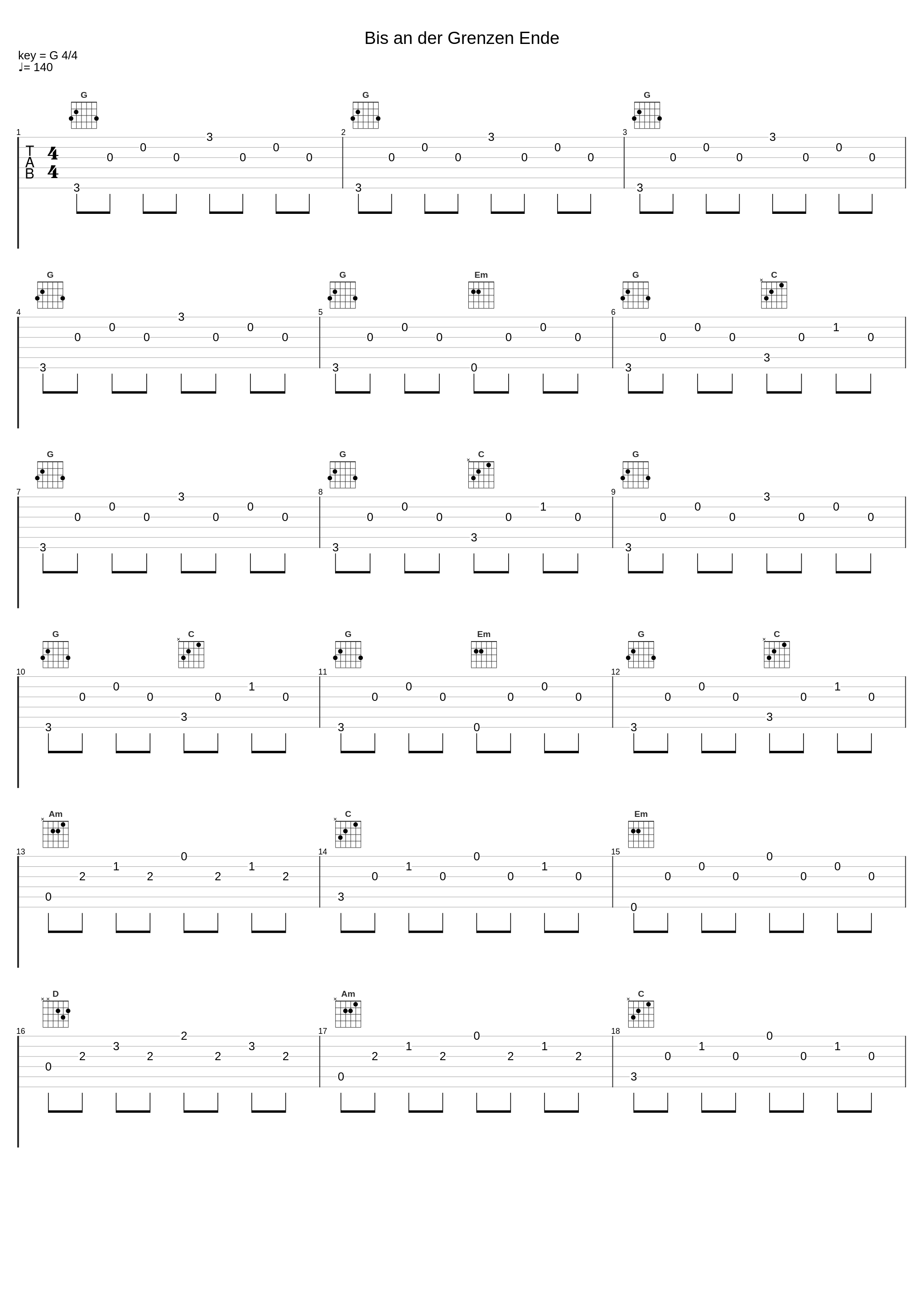 Bis an der Grenzen Ende_Max Prosa_1