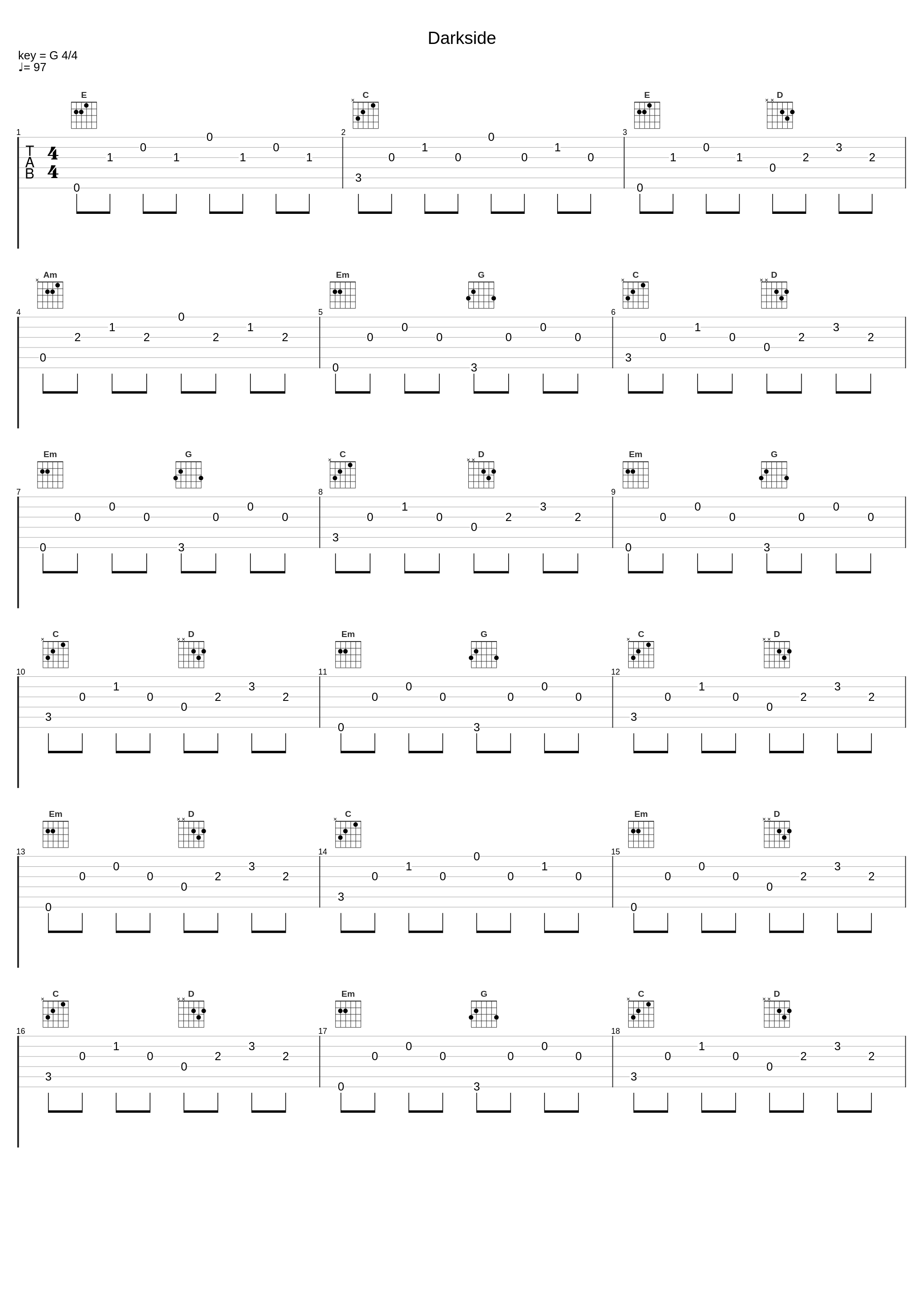 Darkside_Tabata Music_1