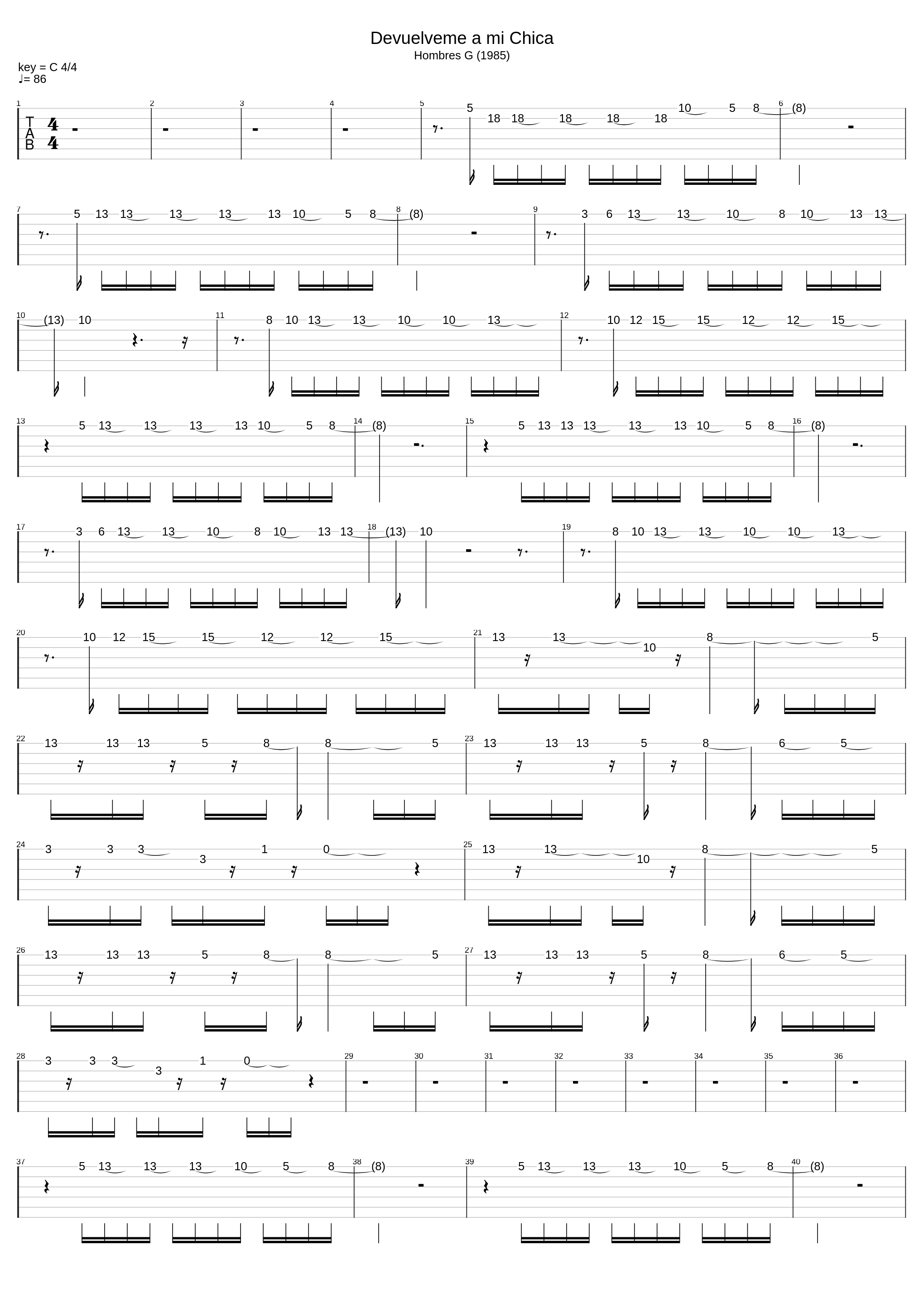 Devuelmeme a mi chica_Hombres G_1