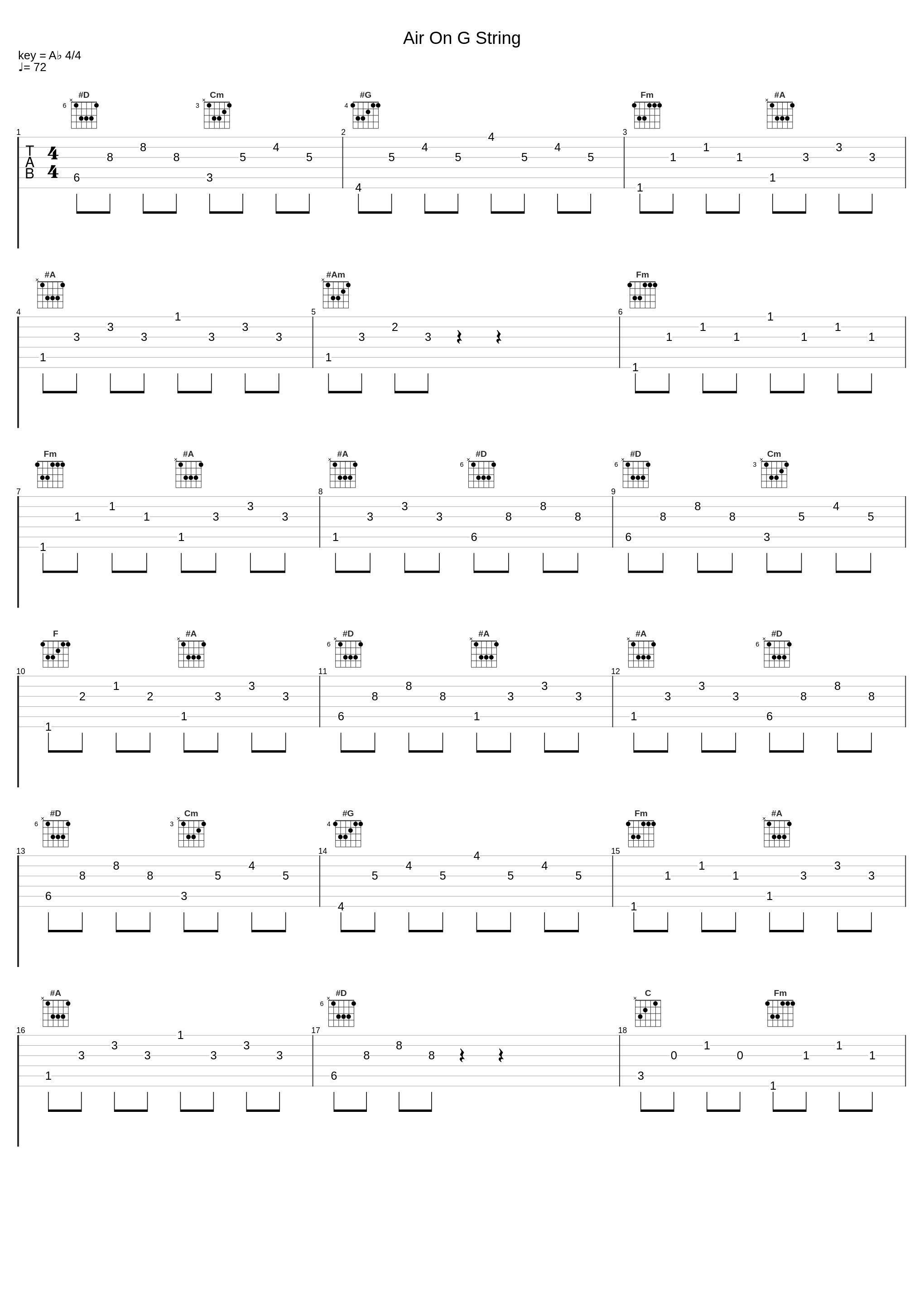 Air On G String_Relaxing Orgel_1