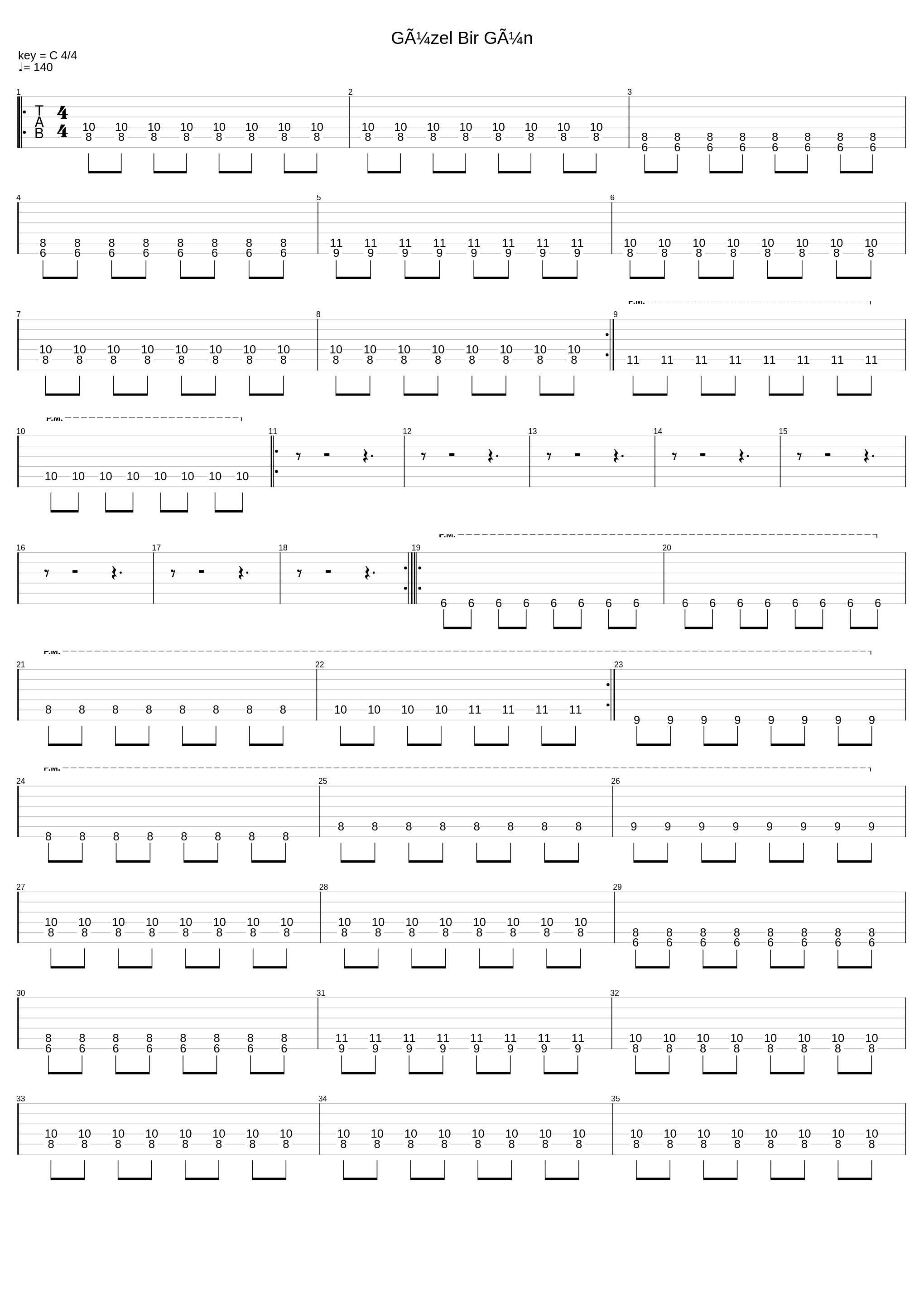 Güzel Bir Gün F tonunda_Teoman_1