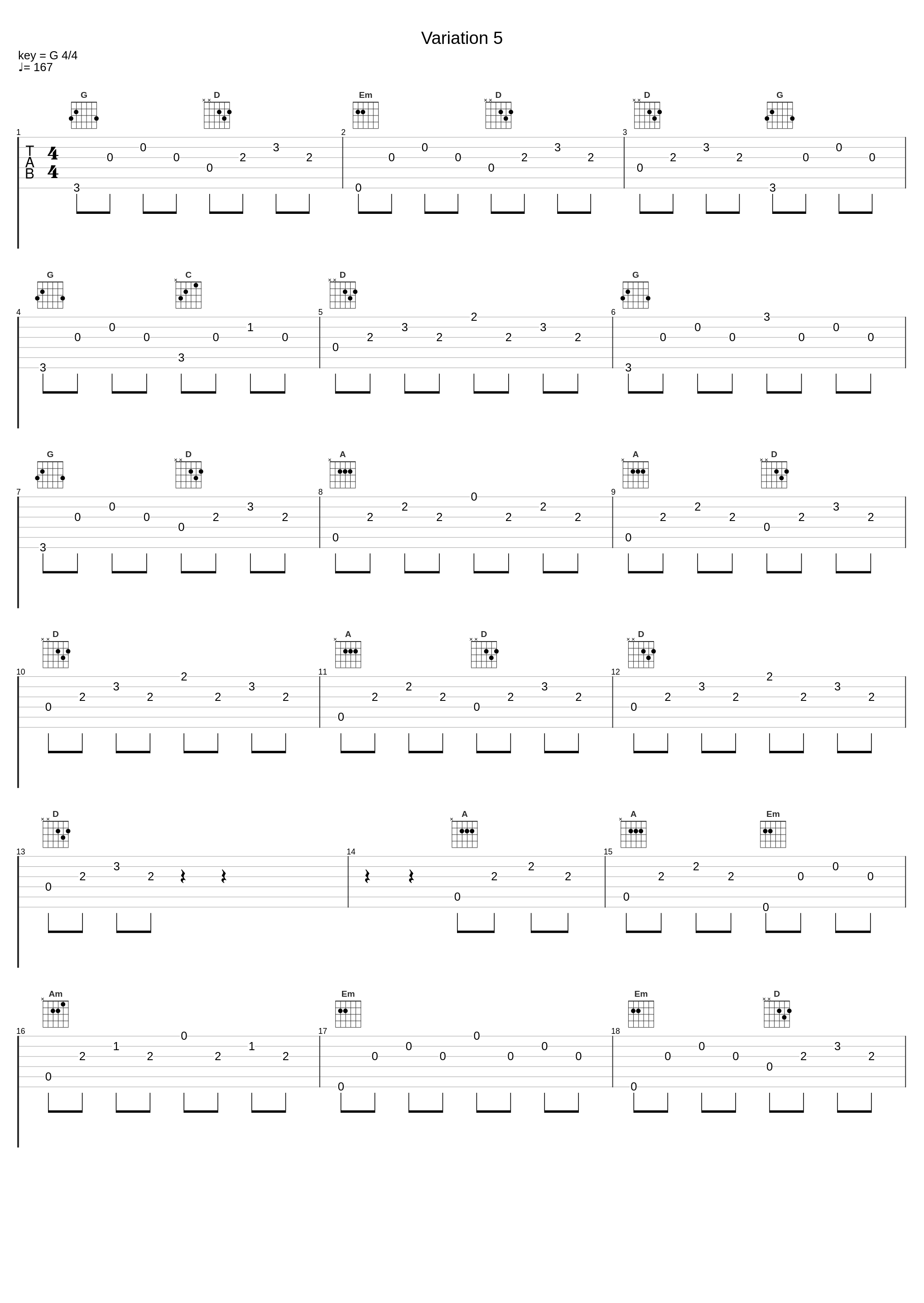 Variation 5_Johann Sebastian Bach_1