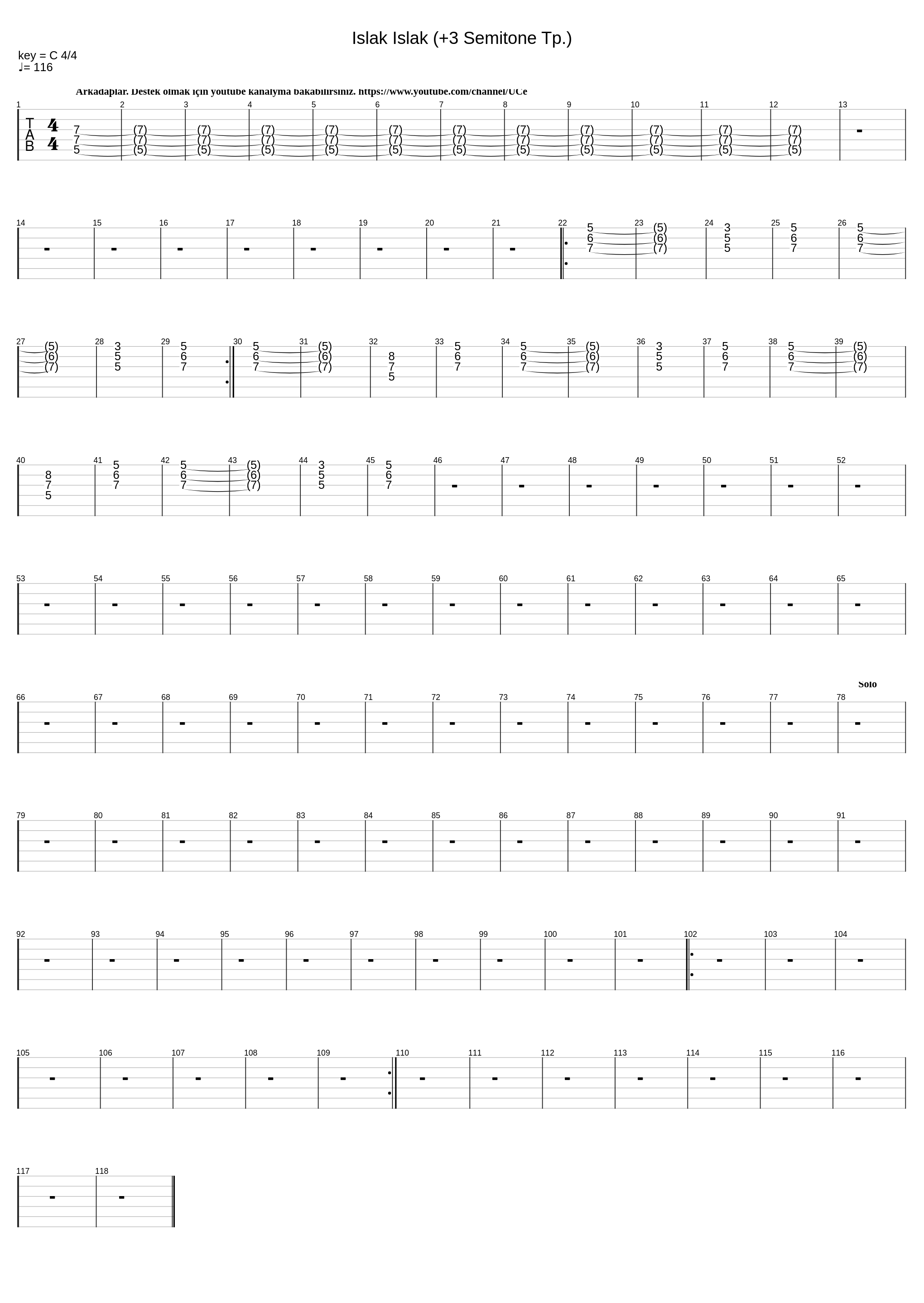 Islak Islak (+3 Semitone Tp.)_Barış Akarsu_1