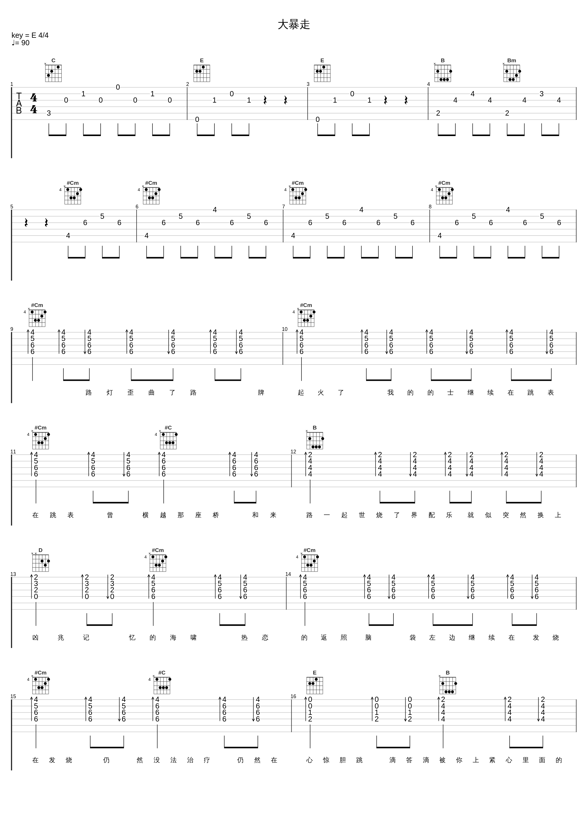 大暴走_郑秀文_1