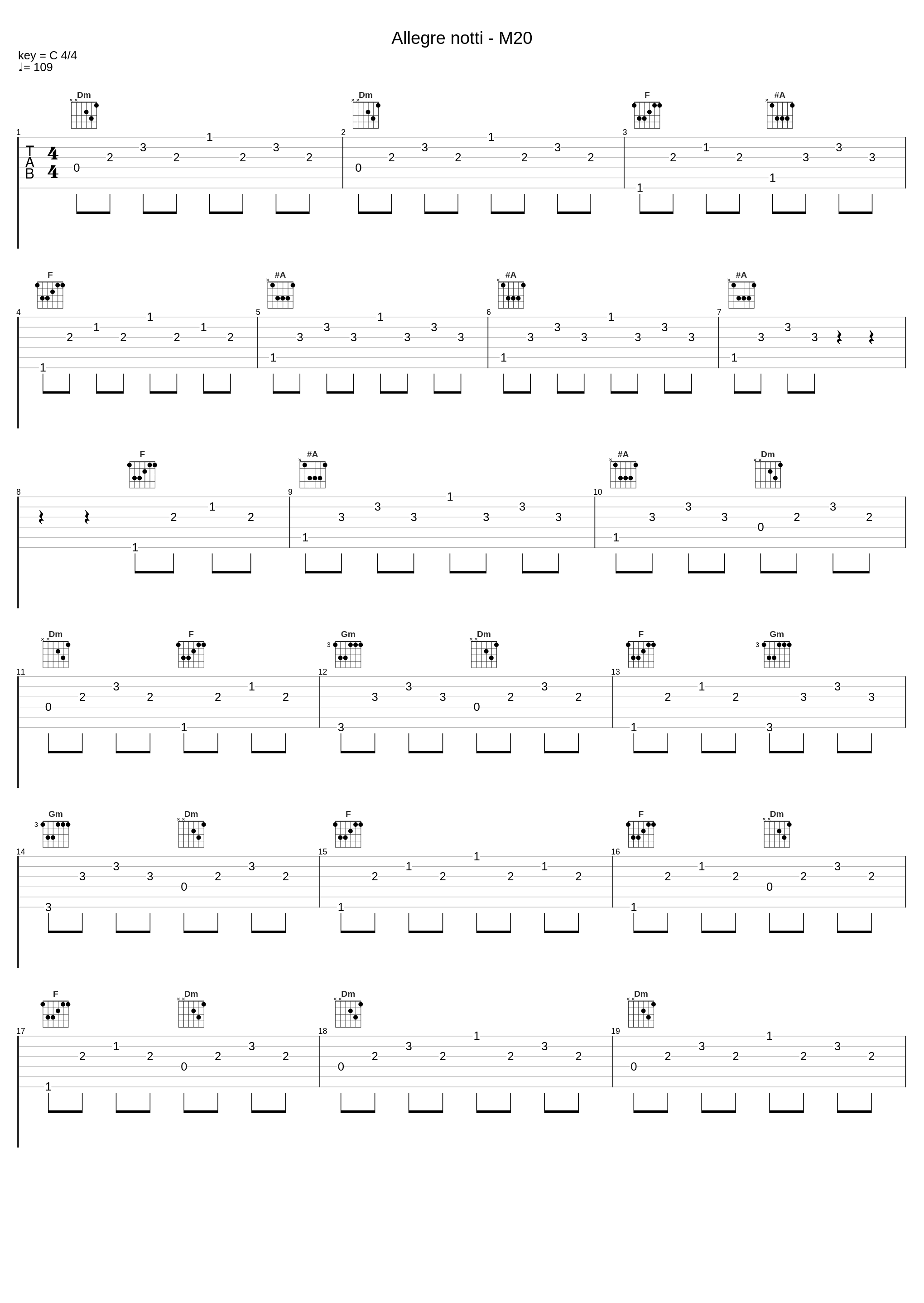 Allegre notti - M20_Carlo Rustichelli_1