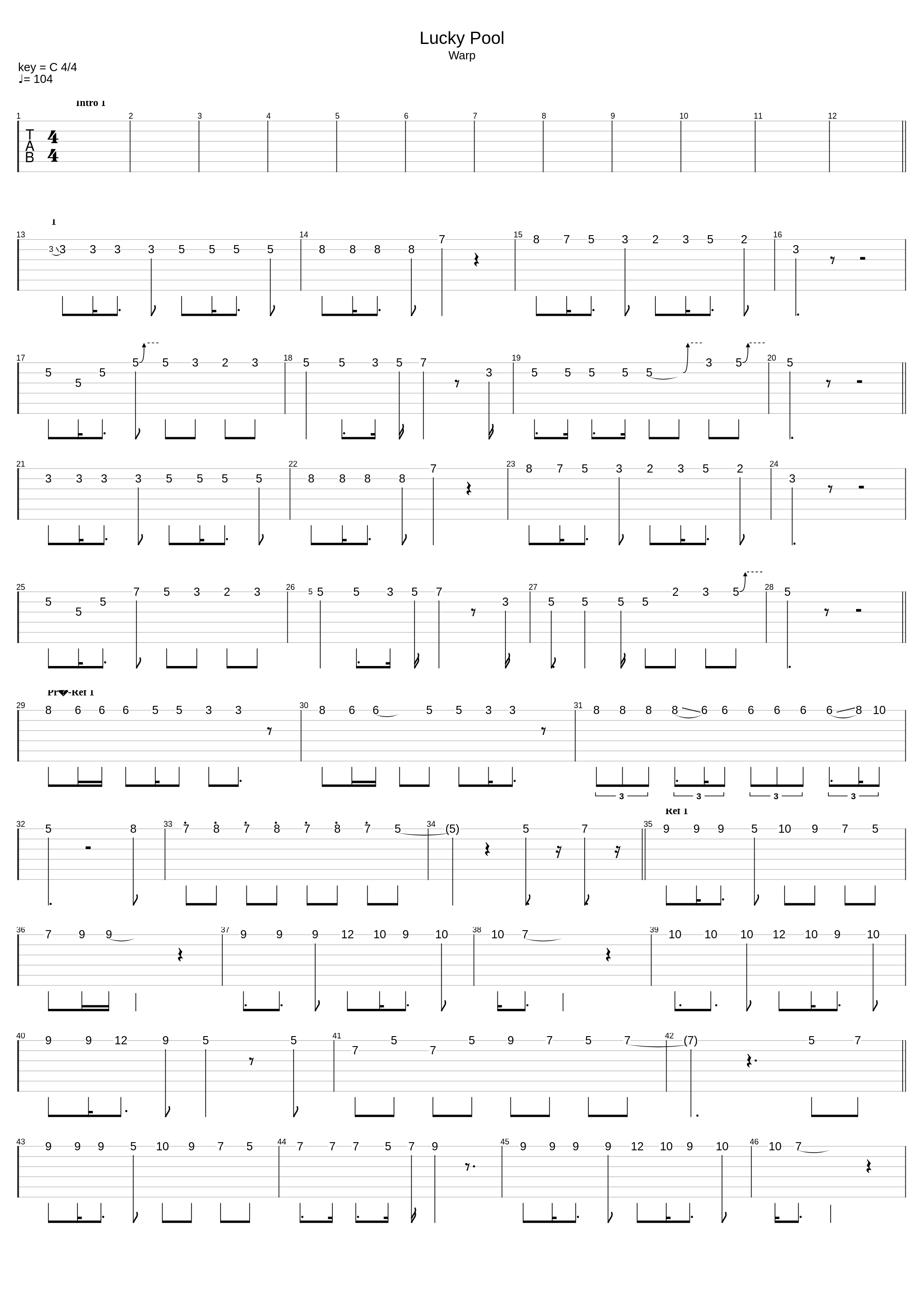 Lucky Pool_Judy and Mary_1