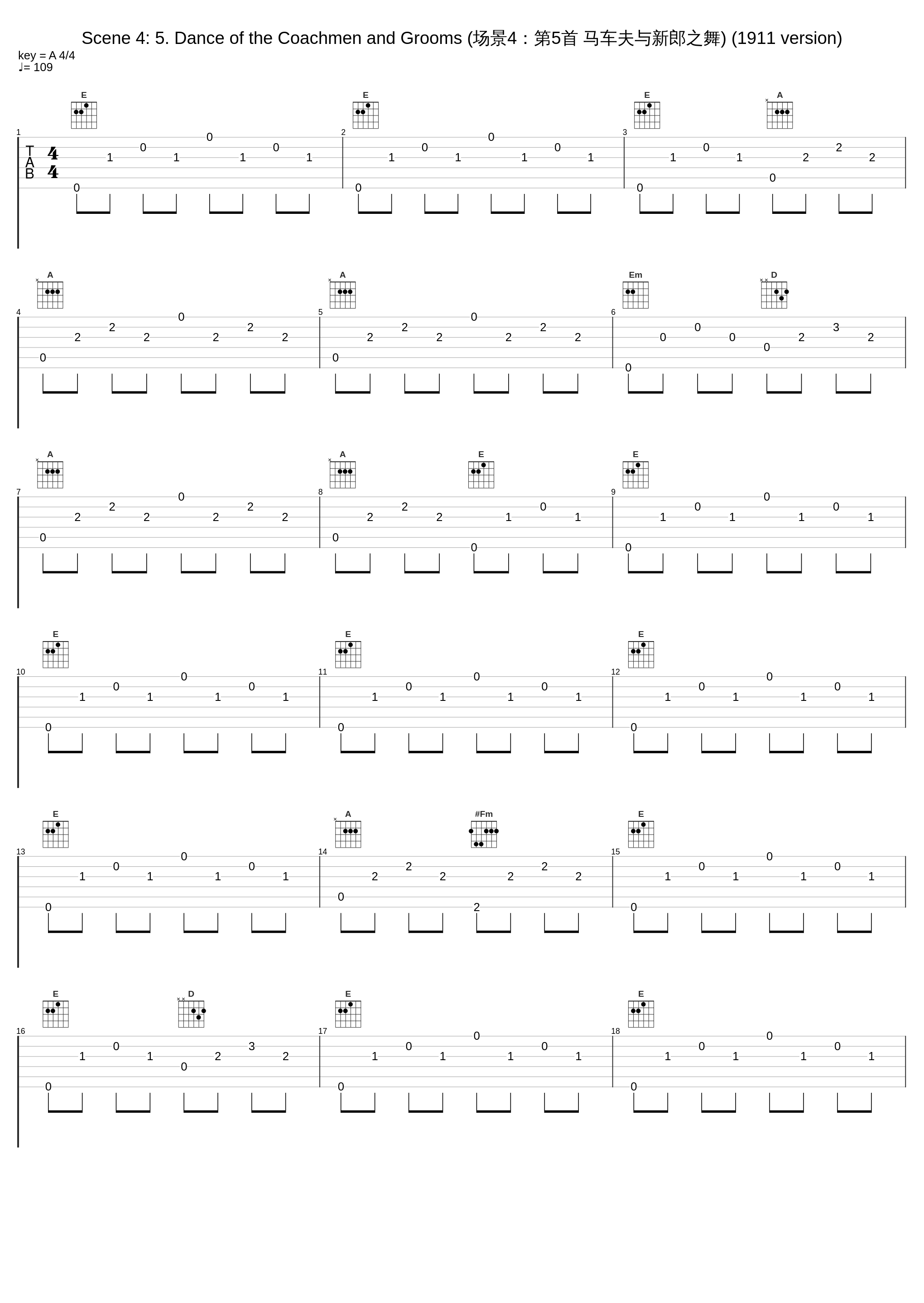 Scene 4: 5. Dance of the Coachmen and Grooms (场景4：第5首 马车夫与新郎之舞) (1911 version)_Igor Stravinsky,Columbia Symphony Orchestra_1