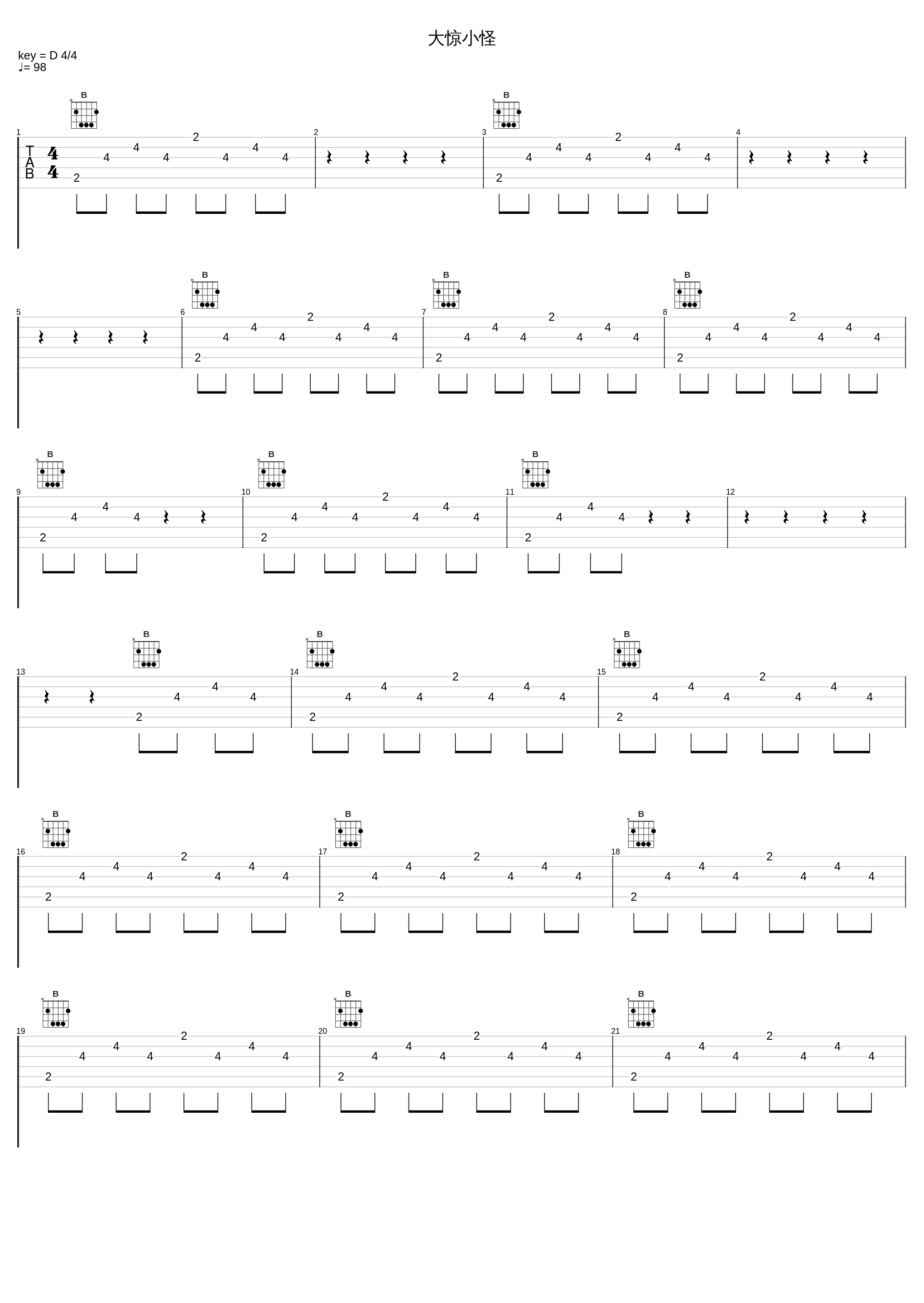 大惊小怪_信乐团_1