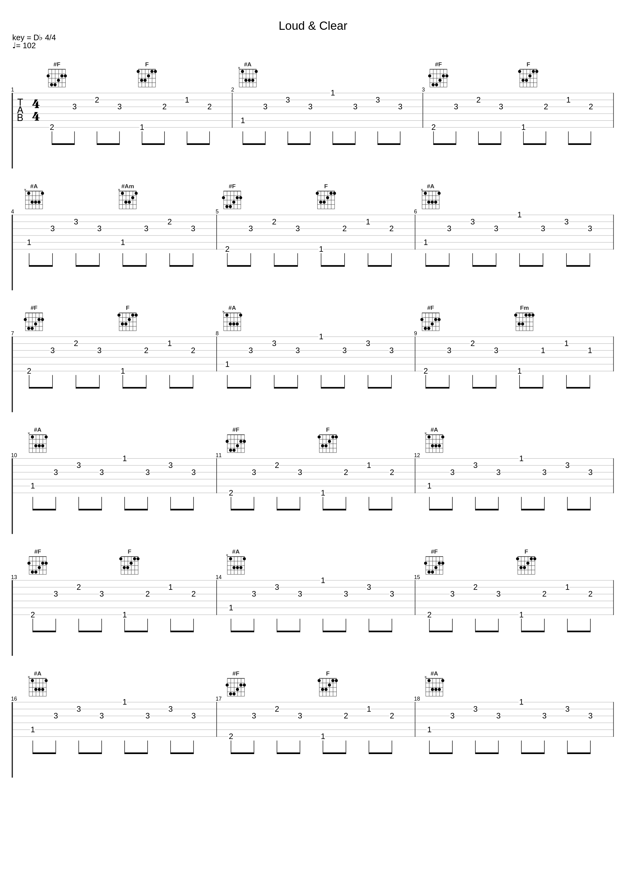 Loud & Clear_One Block Radius_1