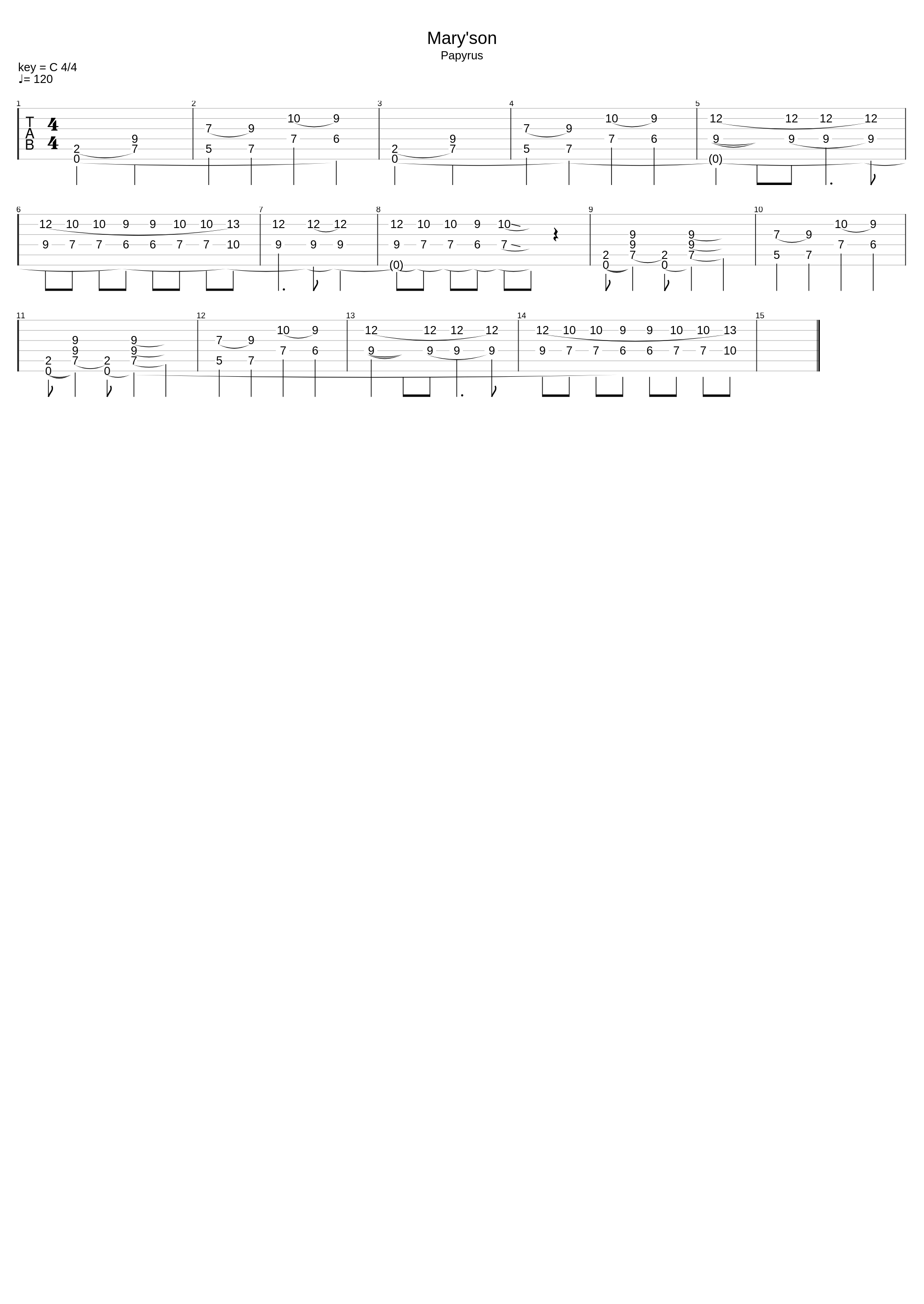 Mary's Son_Banda Eterna_1