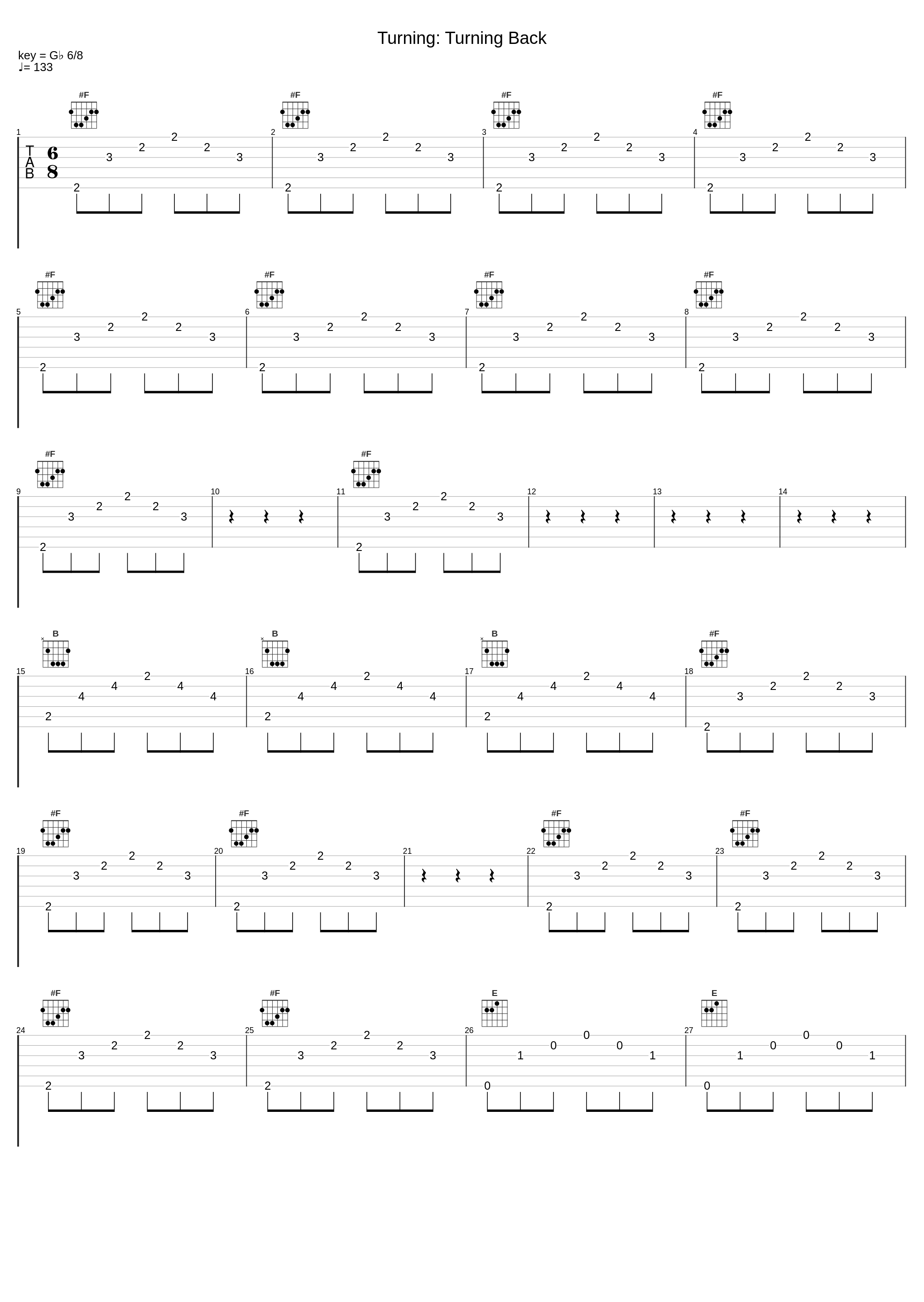 Turning: Turning Back_Alex de Grassi_1