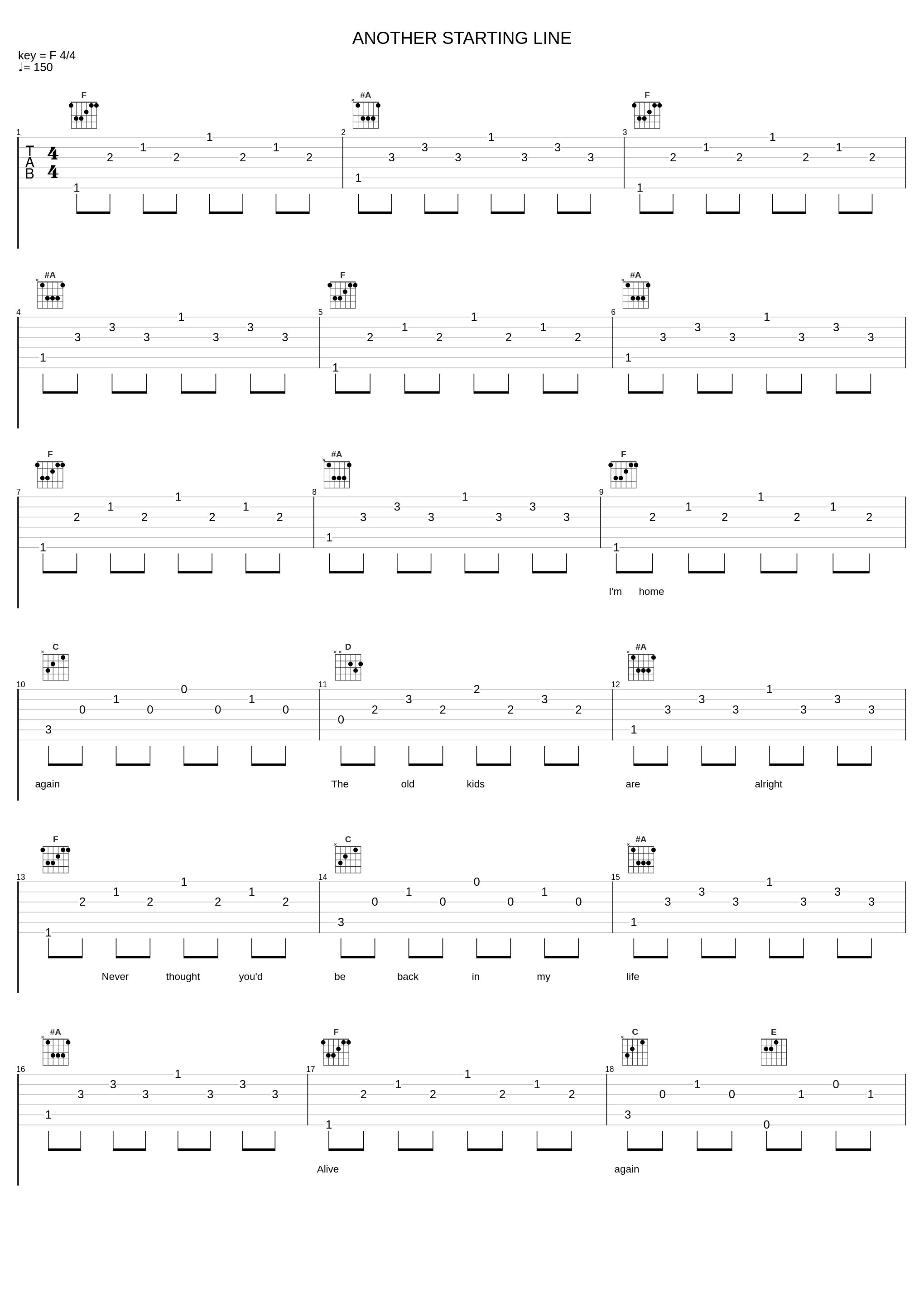 ANOTHER STARTING LINE_Hi-STANDARD_1