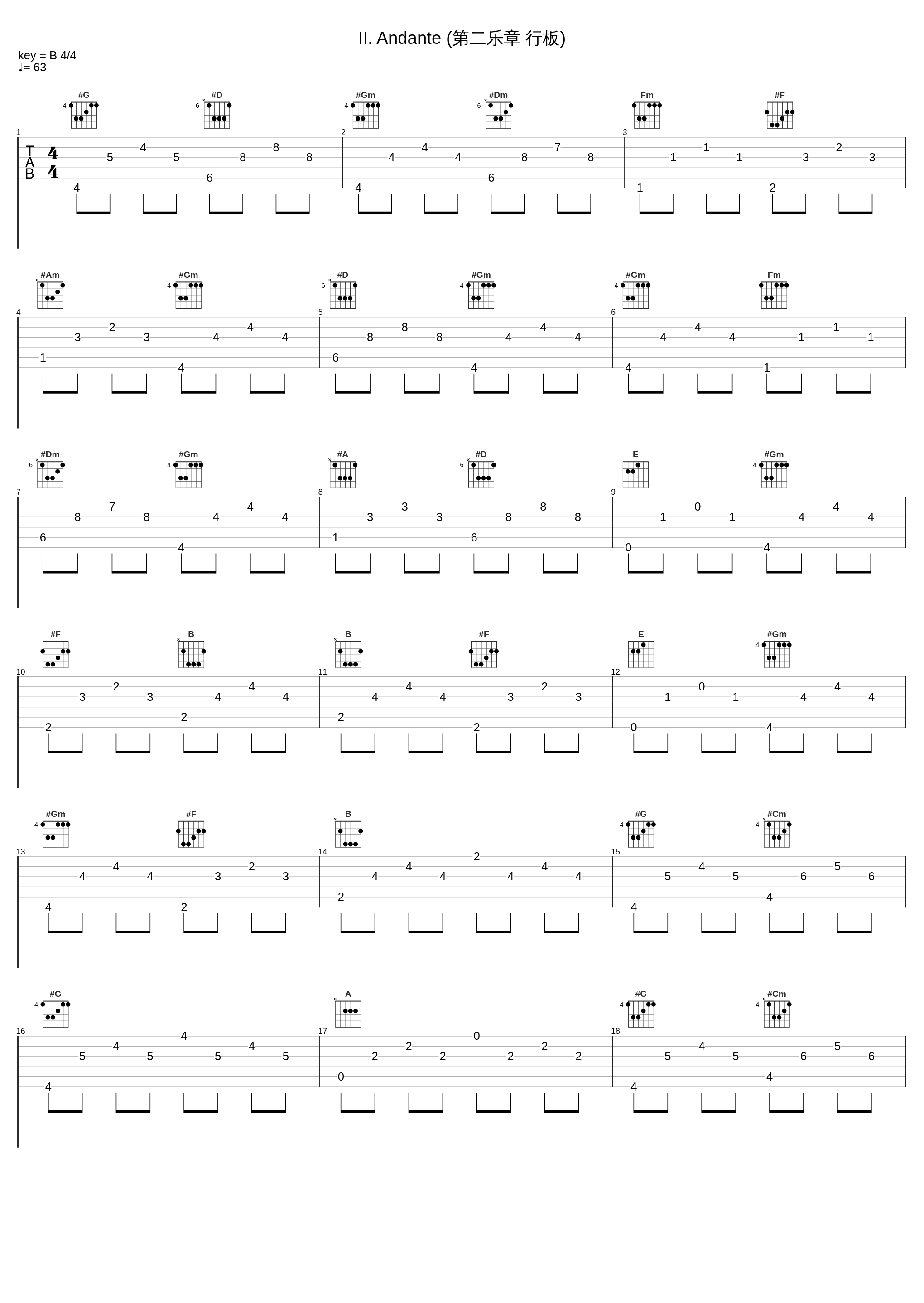 II. Andante (第二乐章 行板)_Accademia Bizantina,Ottavio Dantone,Antonio Caldara_1