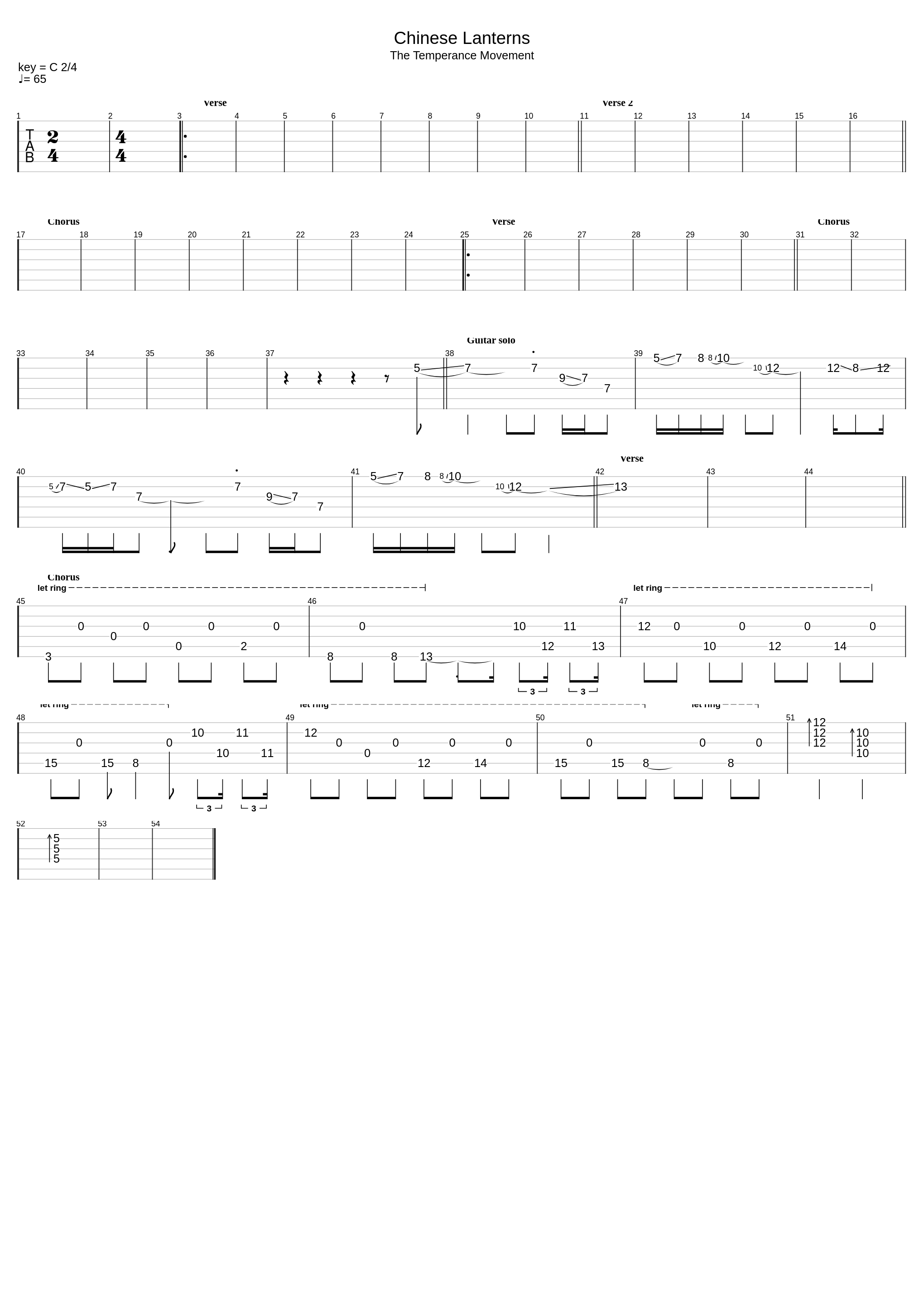 Chinese Lanterns_The Temperance Movement_1