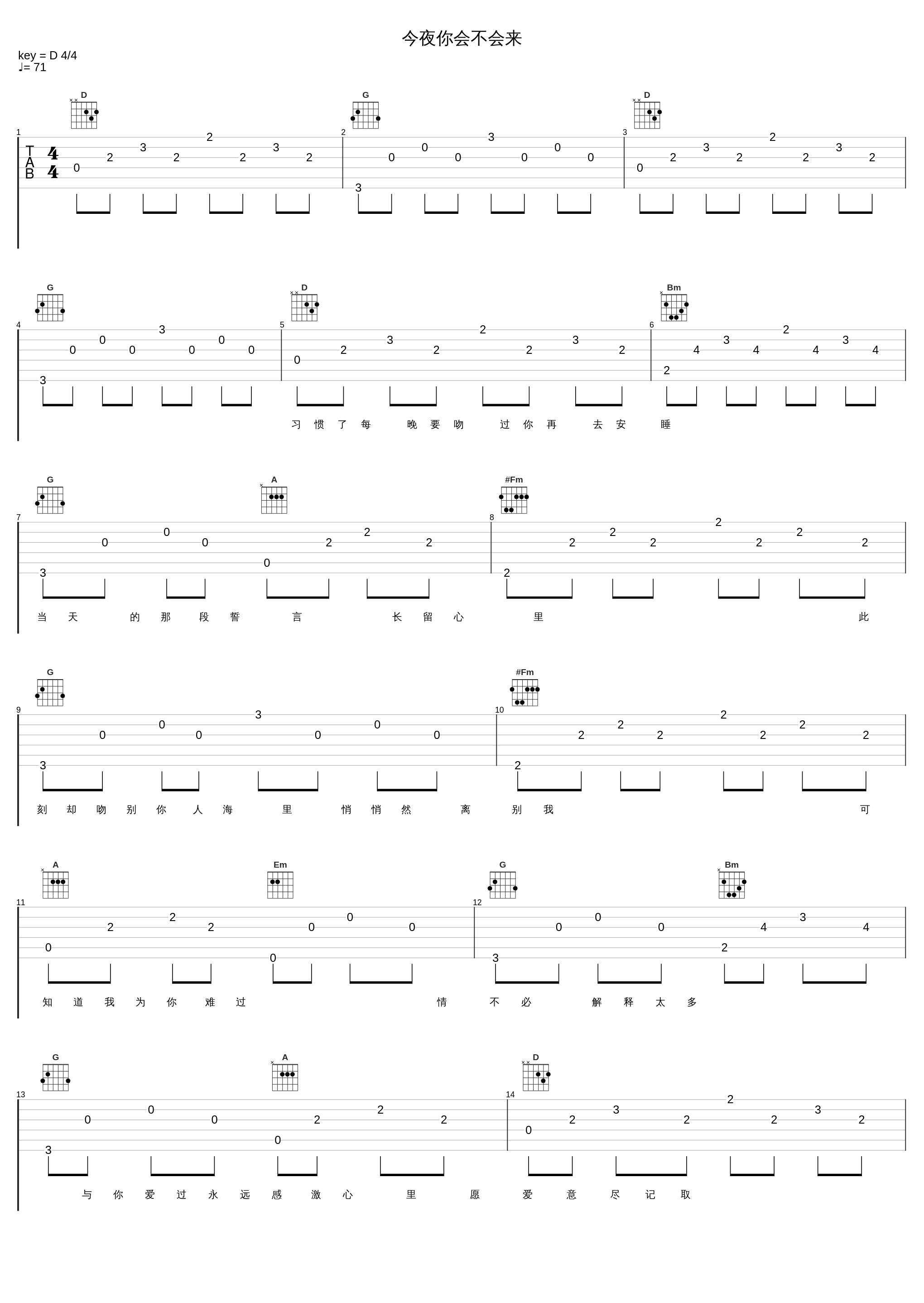 今夜你会不会来_张杰_1