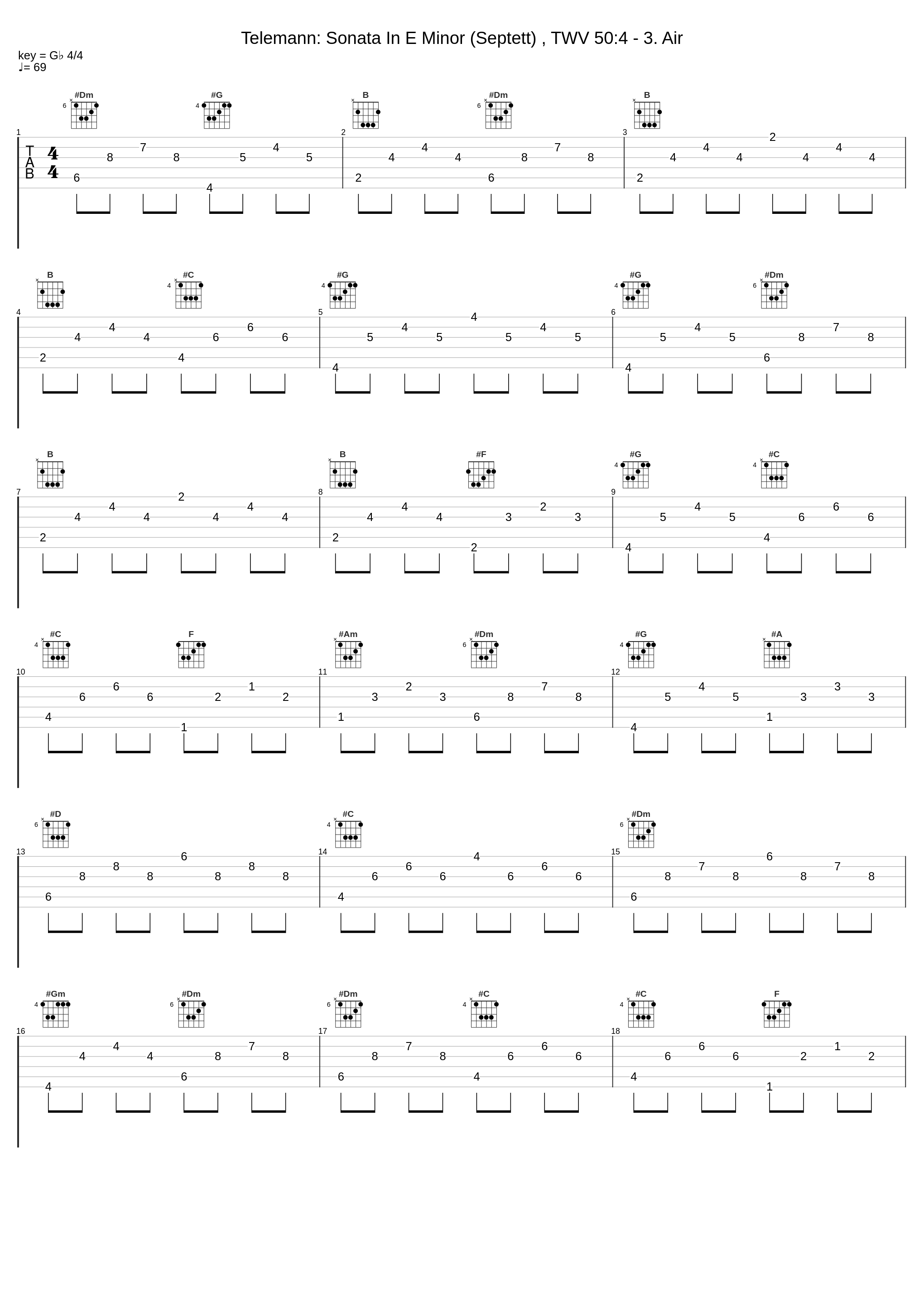 Telemann: Sonata In E Minor (Septett) , TWV 50:4 - 3. Air_Musica Antiqua Köln,Reinhard Goebel_1