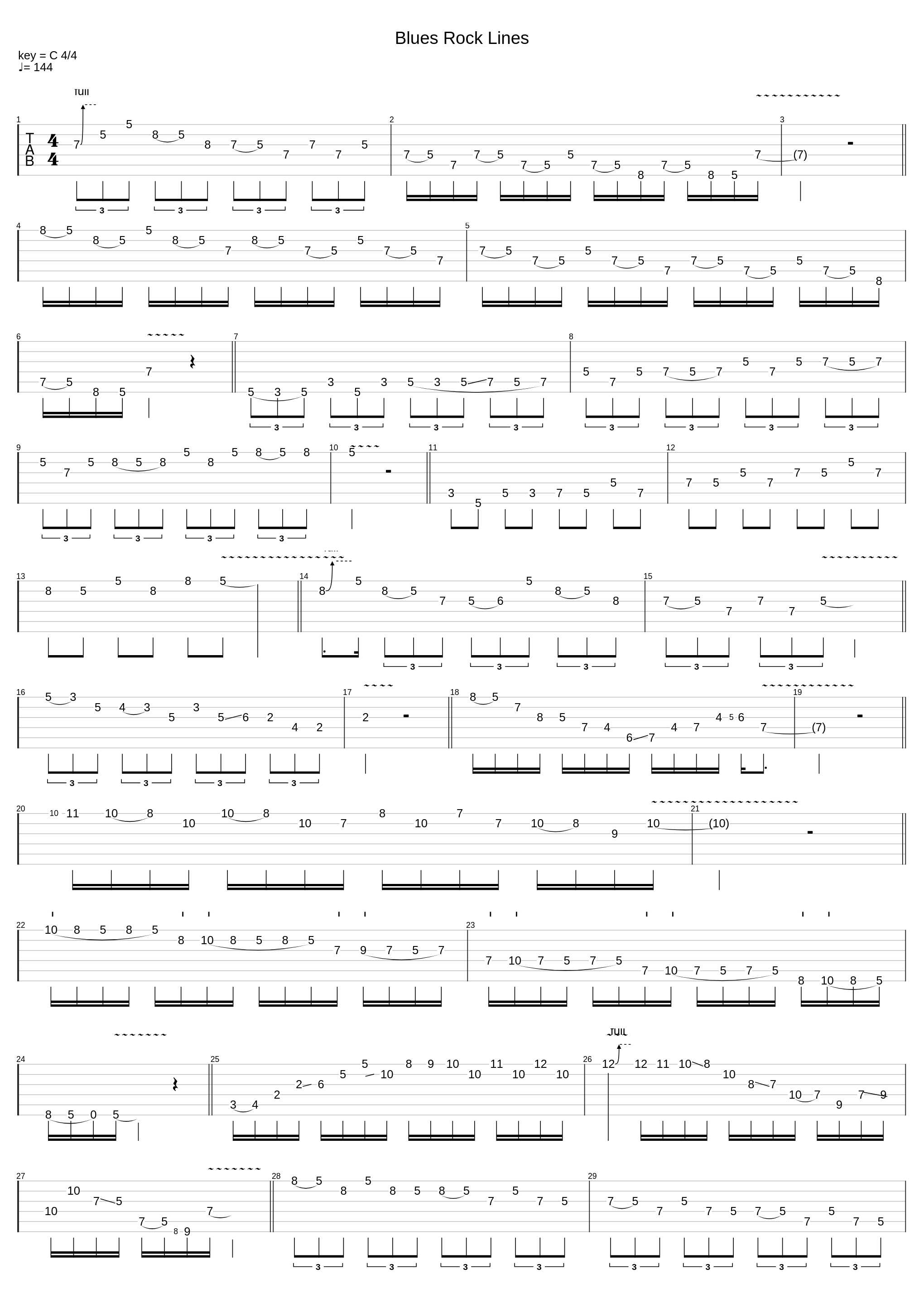 Rock Licks Two_Misc. Scales_1