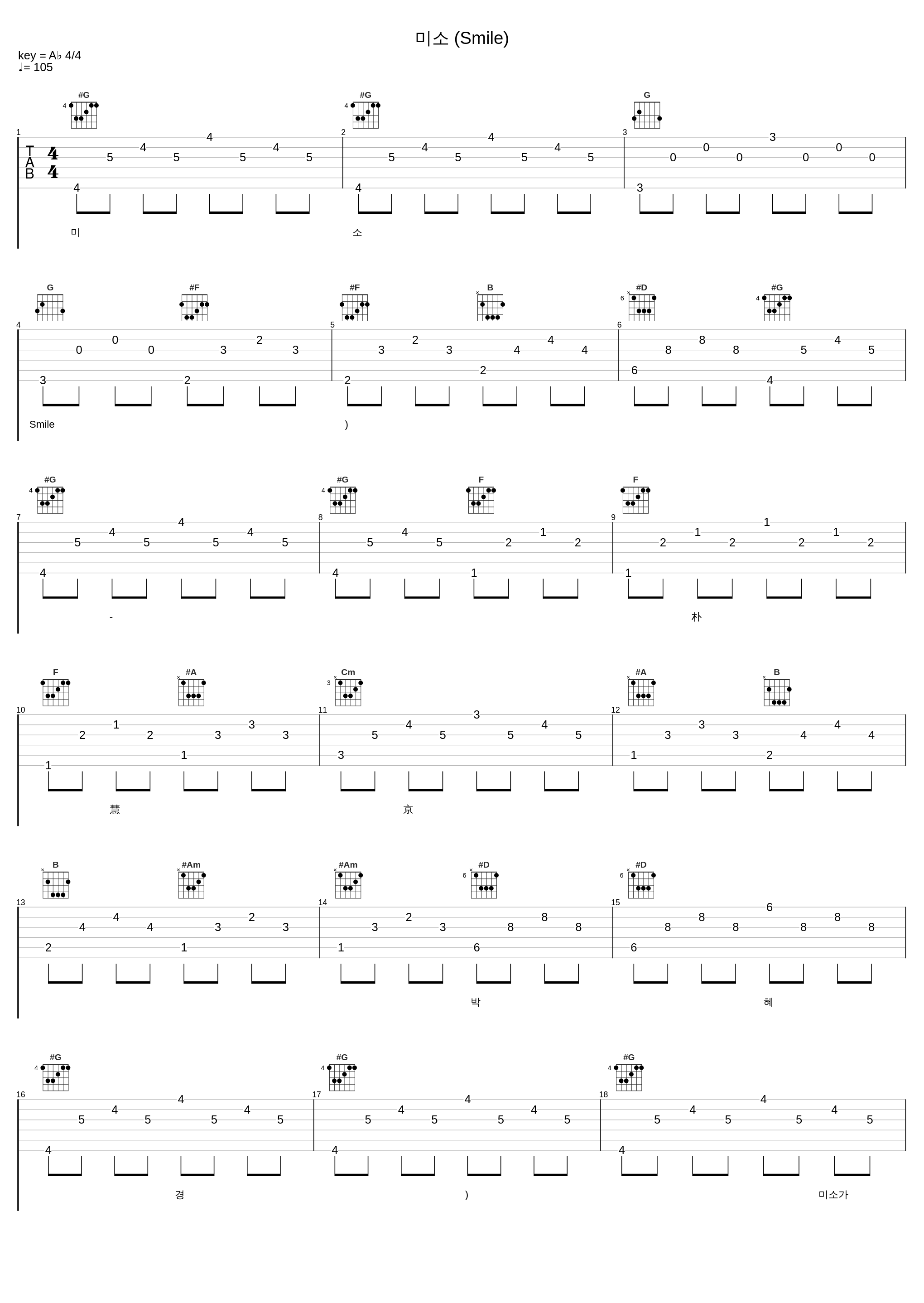 미소 (Smile)_朴慧京_1