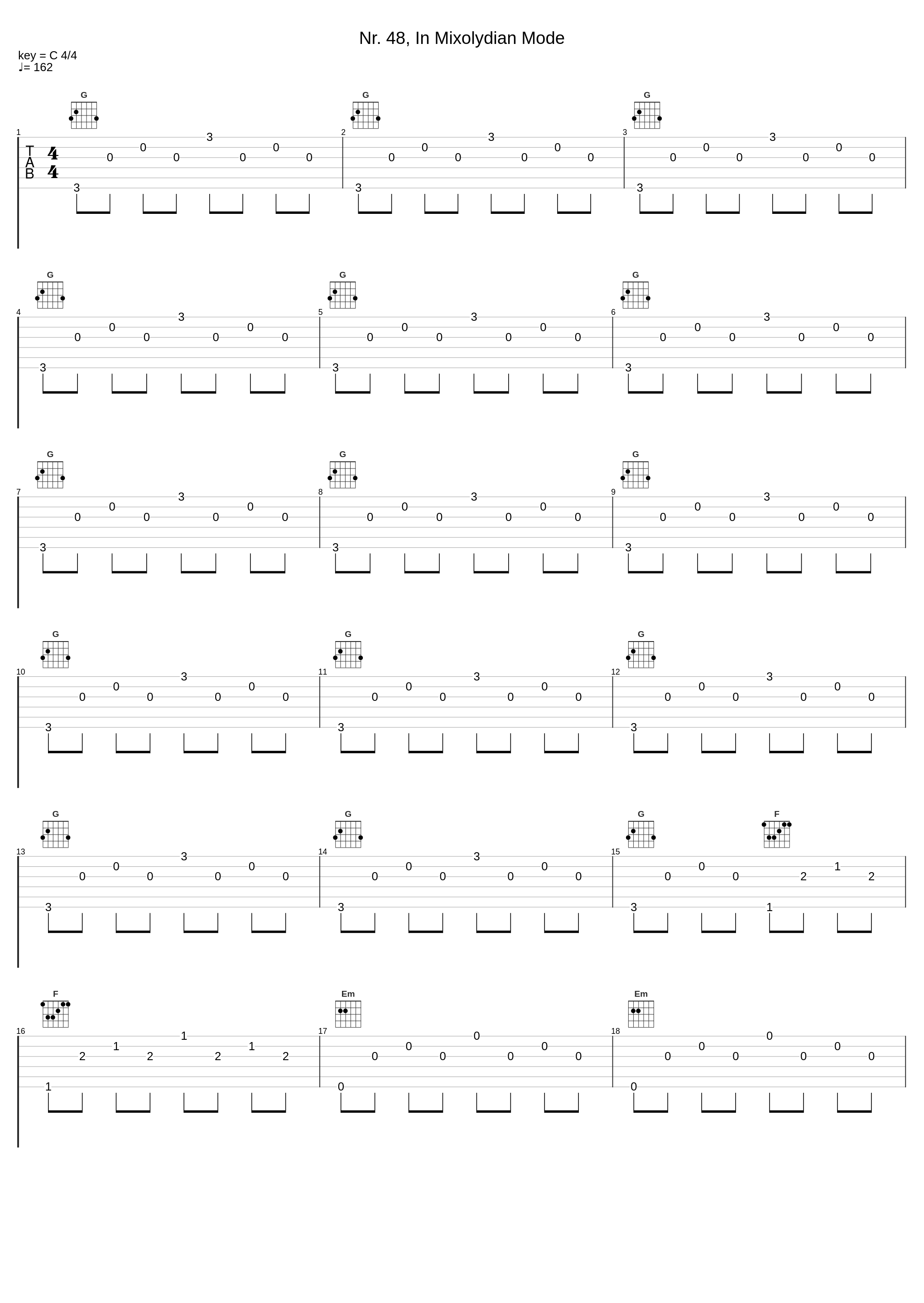 Nr. 48, In Mixolydian Mode_György Sándor,Béla Bartók_1