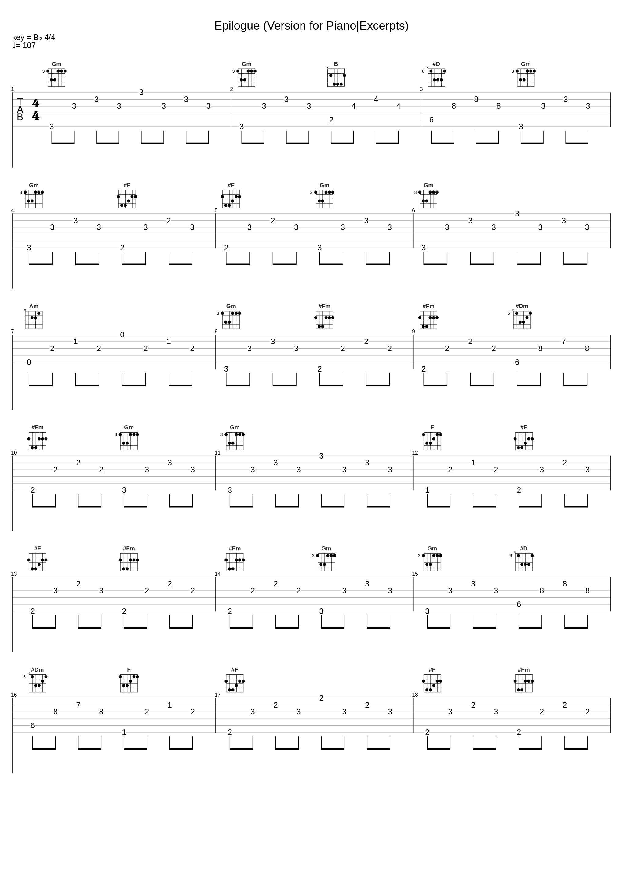 Epilogue (Version for Piano|Excerpts)_Nicolas Horvath_1