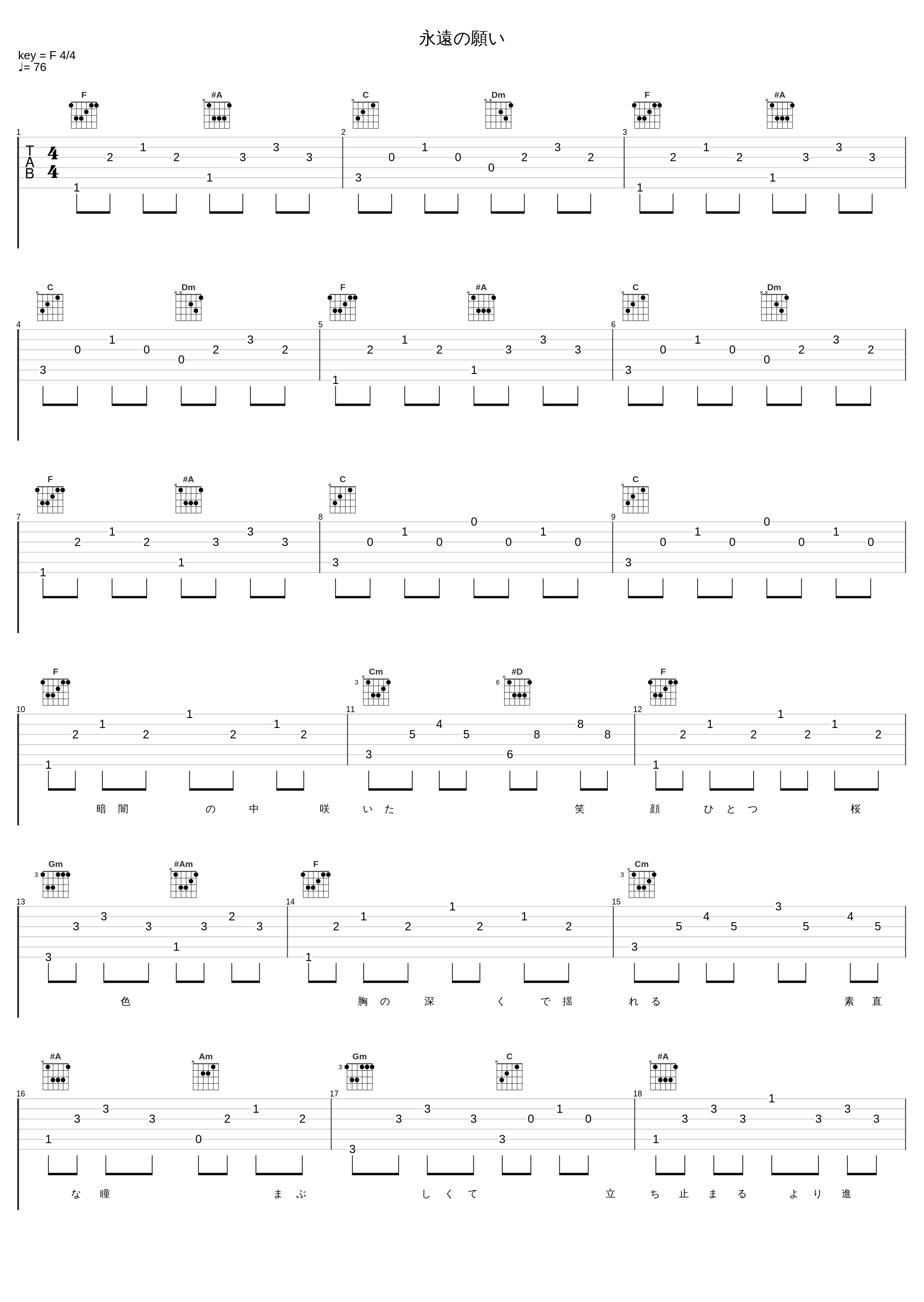 永遠の願い_梁邦彦_1