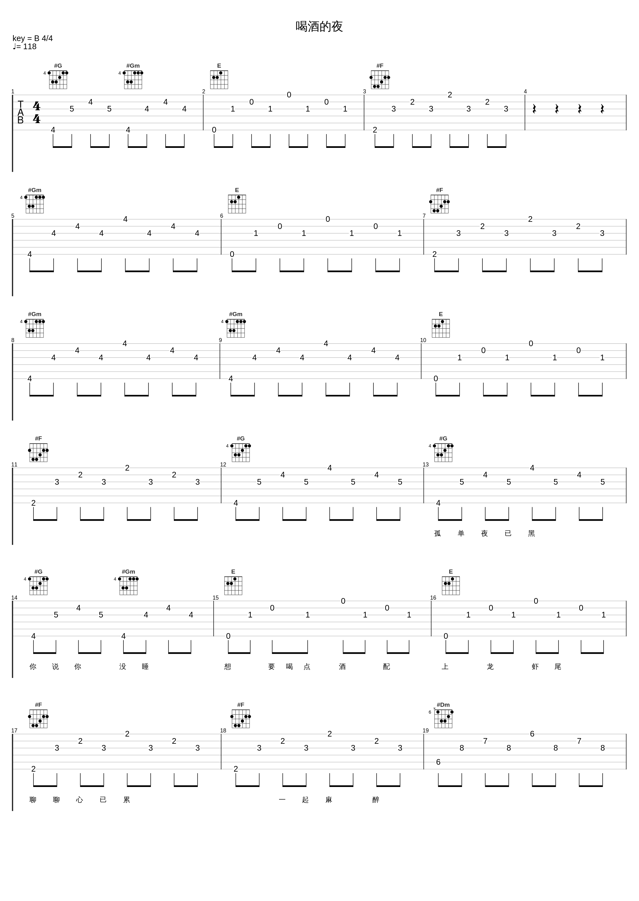 喝酒的夜_付豪_1