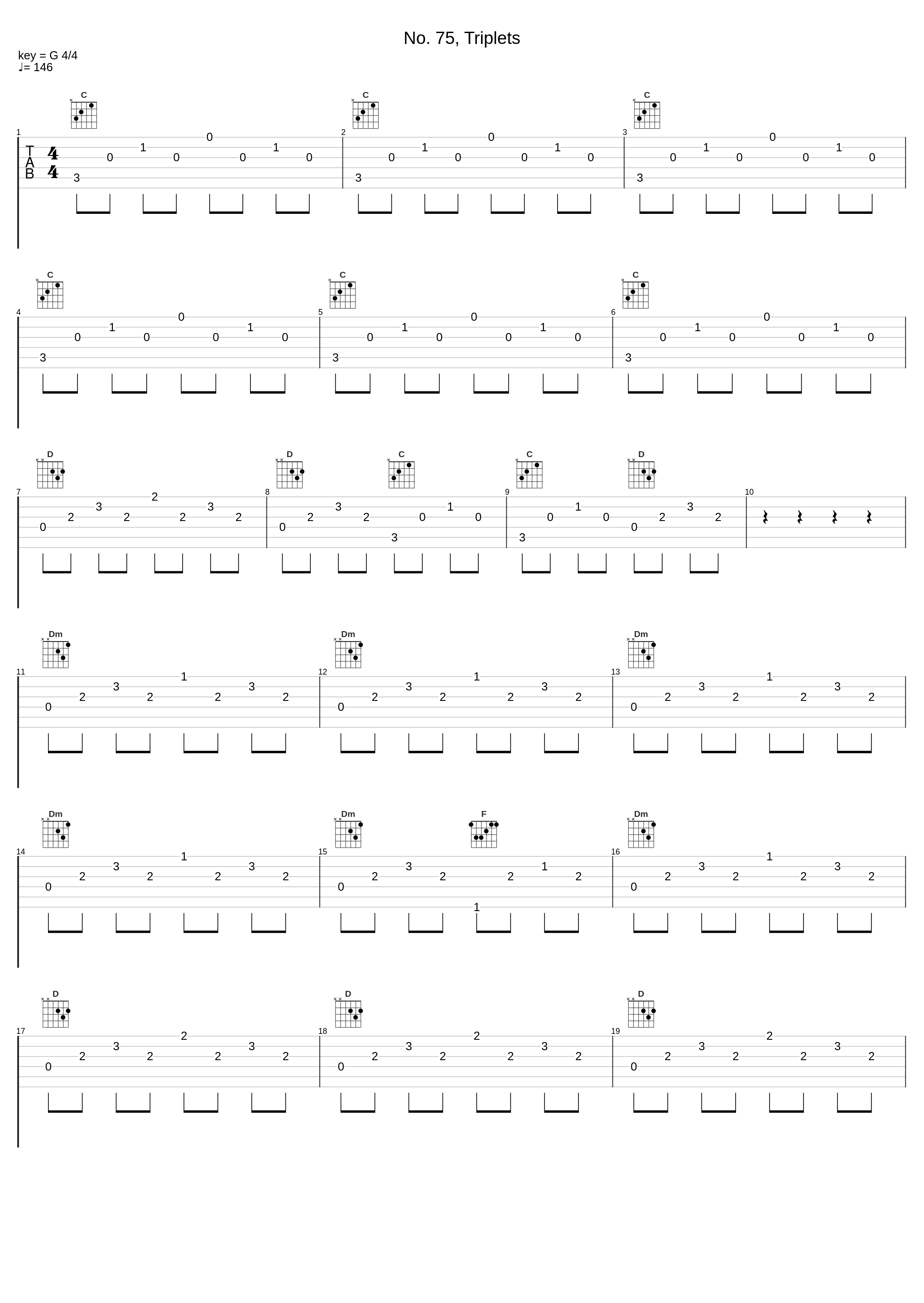 No. 75, Triplets_György Sándor,Béla Bartók_1