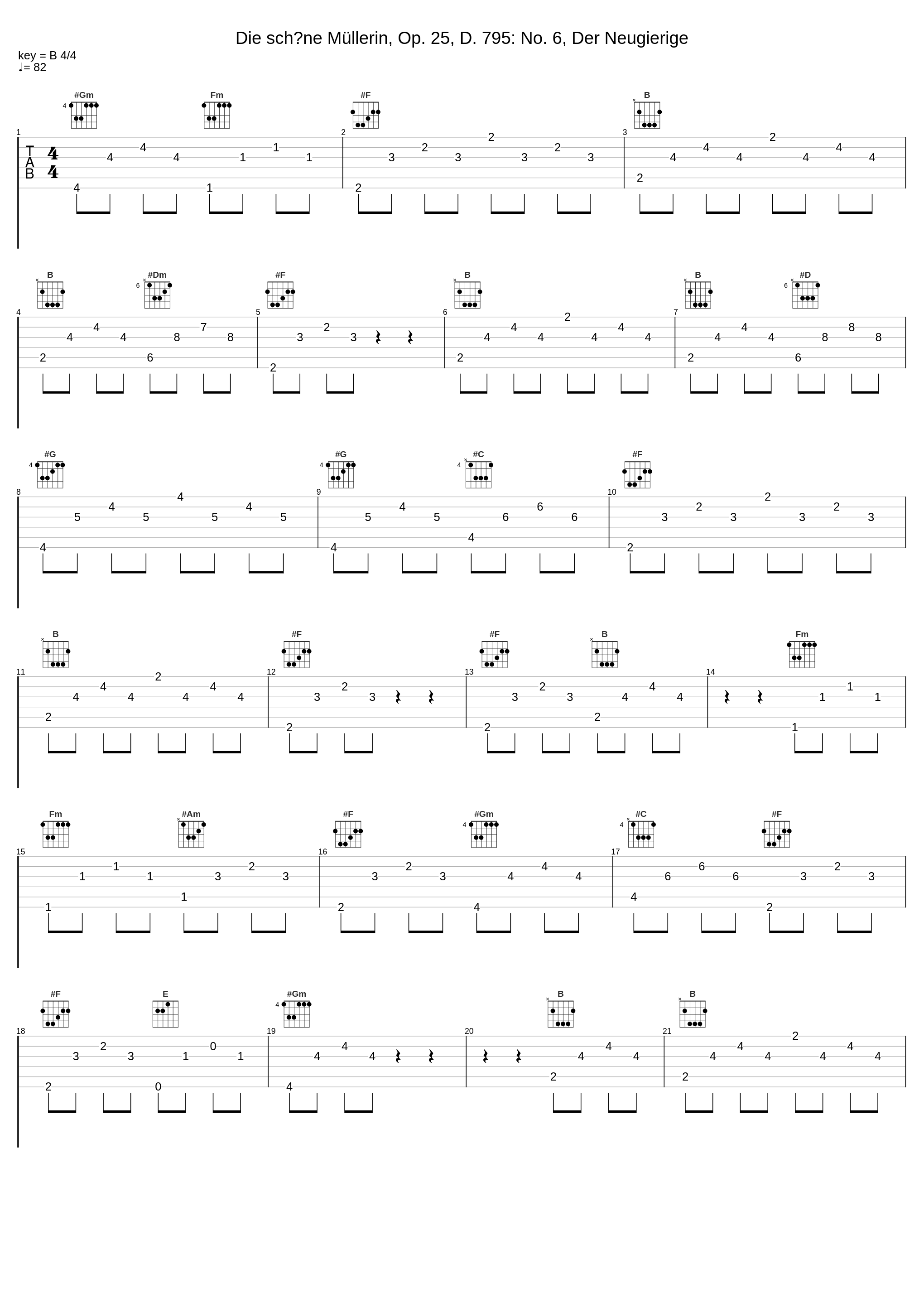 Die schöne Müllerin, Op. 25, D. 795: No. 6, Der Neugierige_Wilhelm Müller,Fritz Wunderlich,Kurt-Heinz Stolze_1