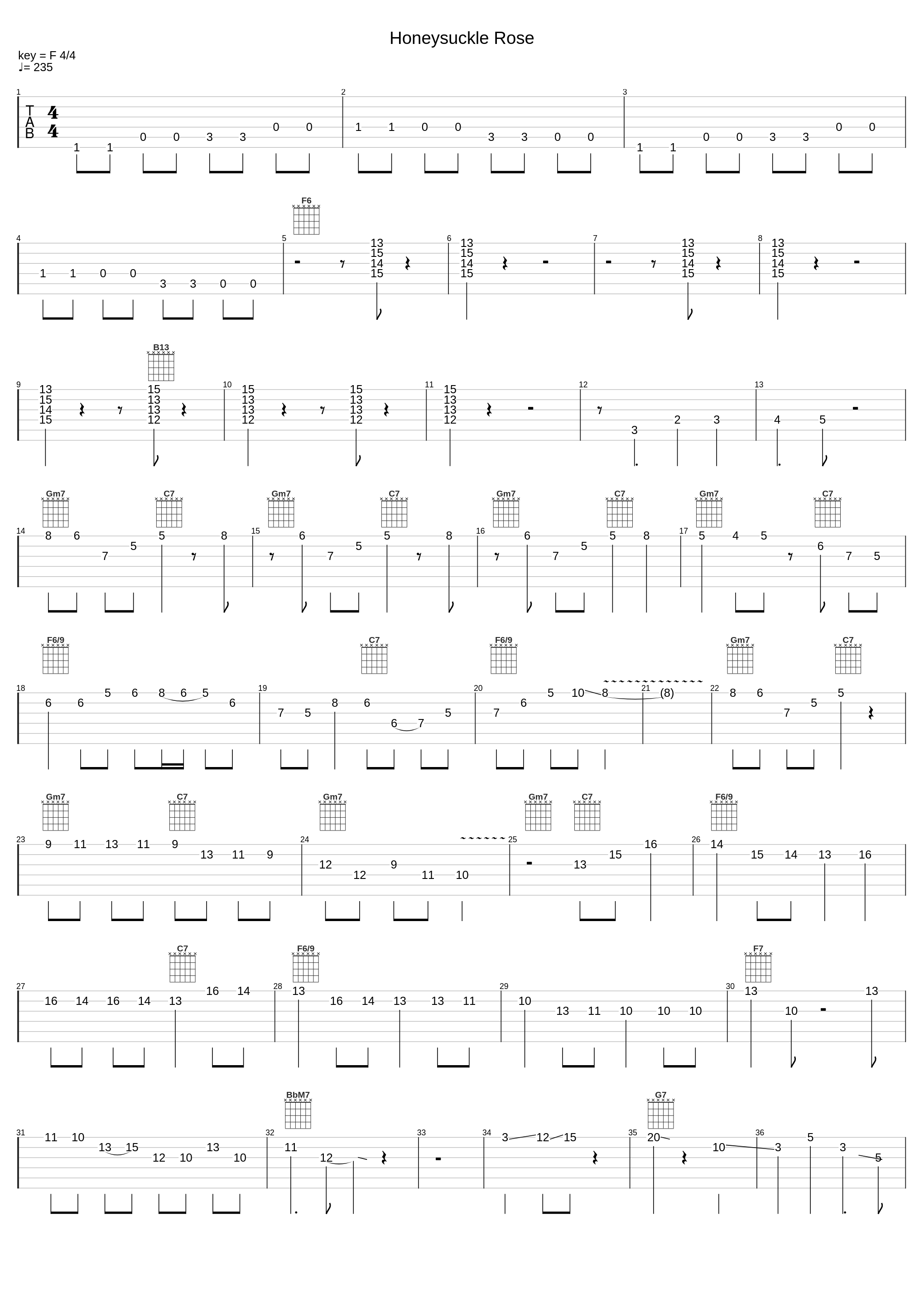 Honeysuckle Rose_Les Paul_1