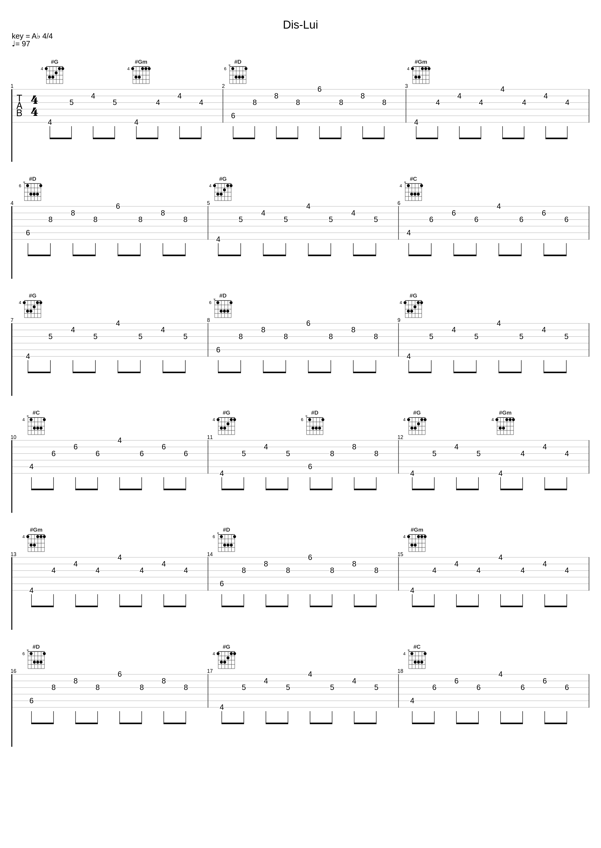 Dis-Lui_Claude François_1