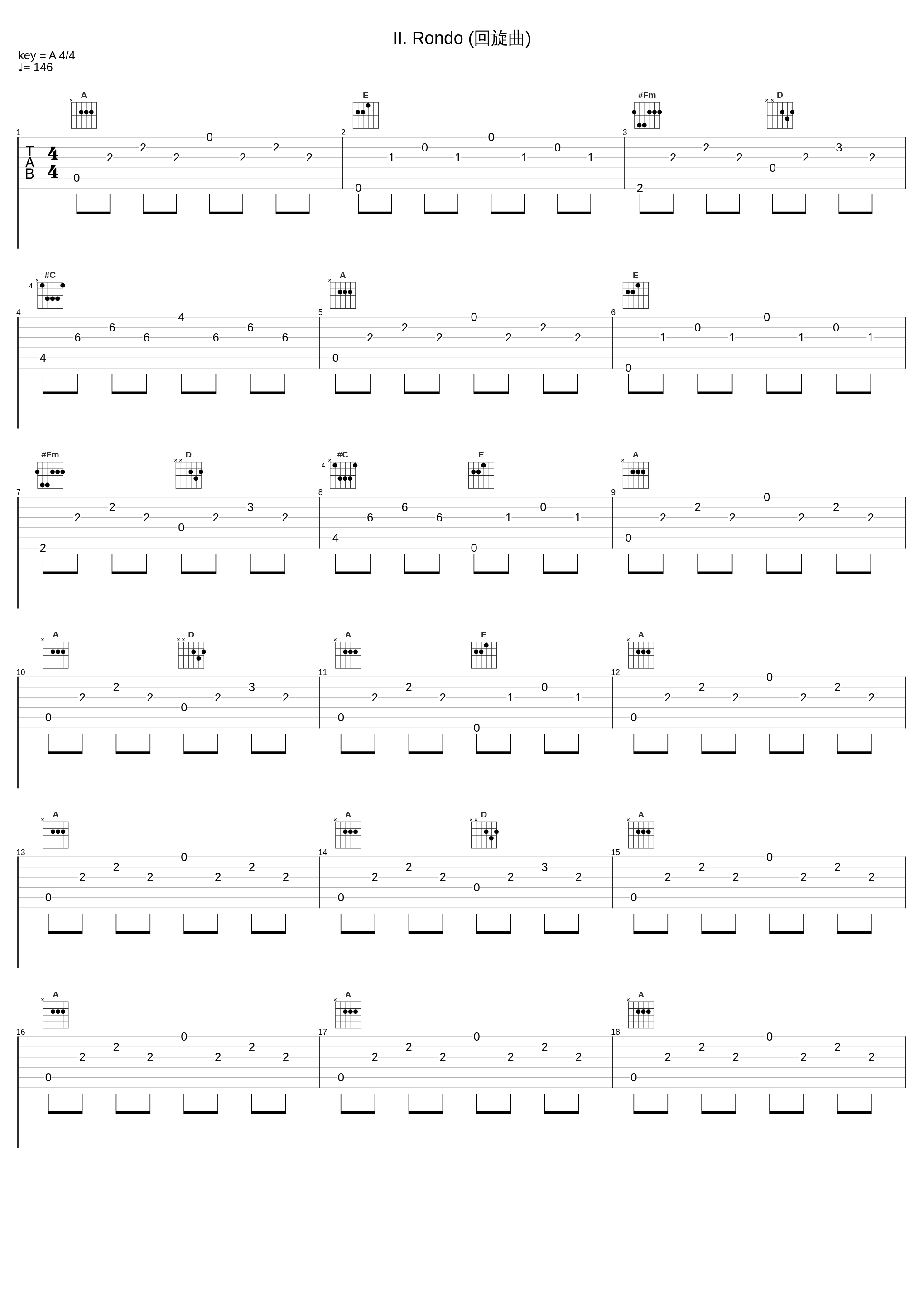 II. Rondo (回旋曲)_Moshe Hammer,Norbert Kraft_1