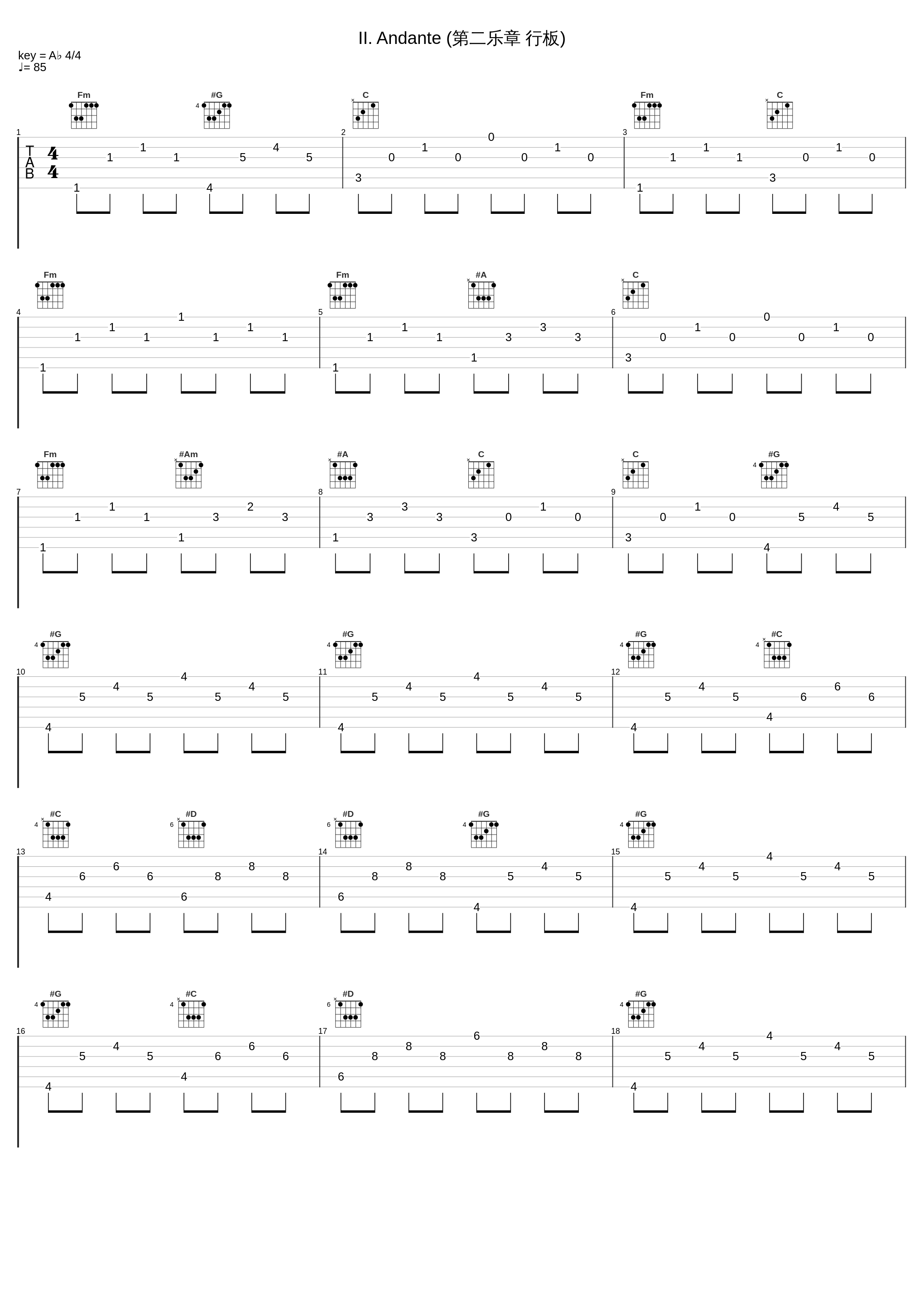 II. Andante (第二乐章 行板)_Zoltán Gyöngyössy,András Kemenes_1