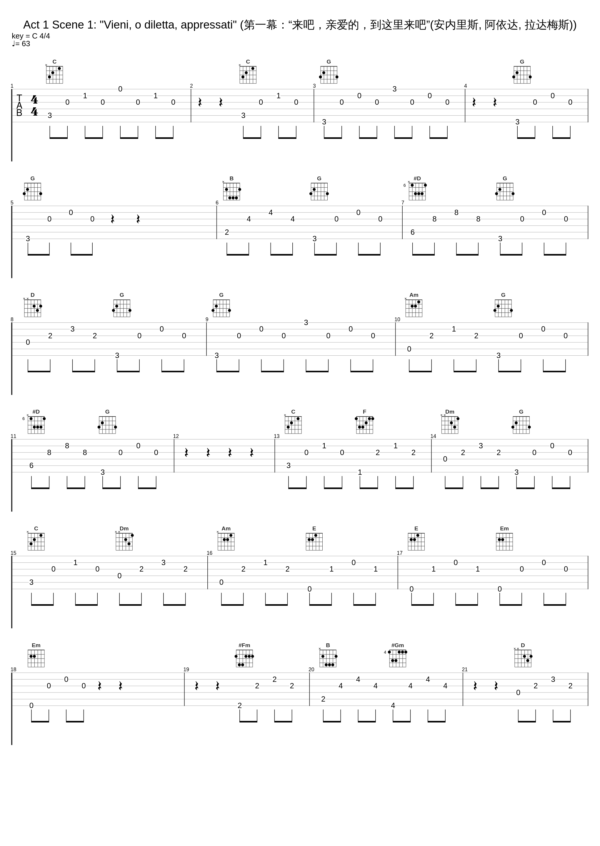 Act 1 Scene 1: "Vieni, o diletta, appressati"  (第一幕：“来吧，亲爱的，到这里来吧”(安内里斯, 阿依达, 拉达梅斯))_Antonio Pappano_1