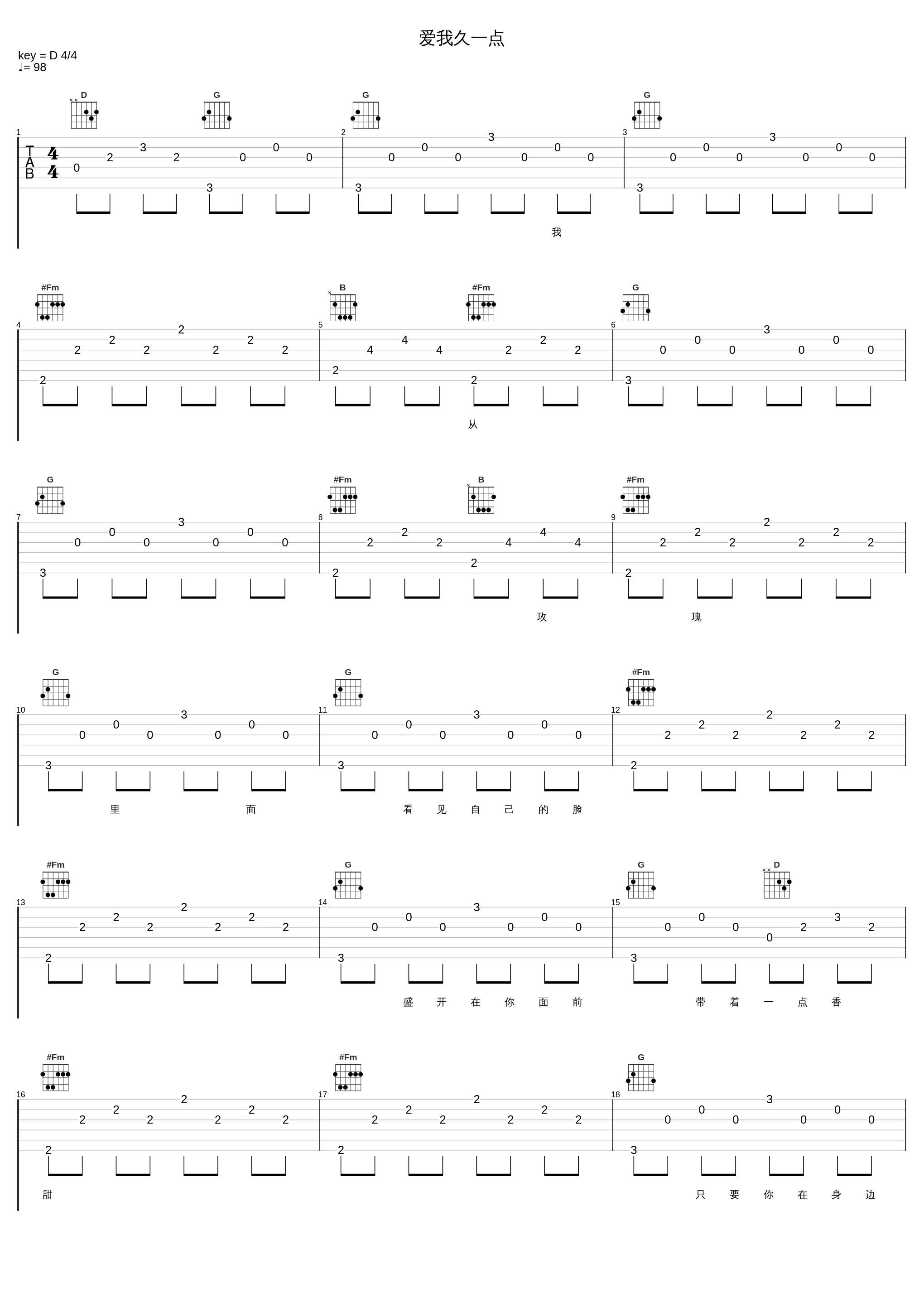 爱我久一点_CoCo李玟_1