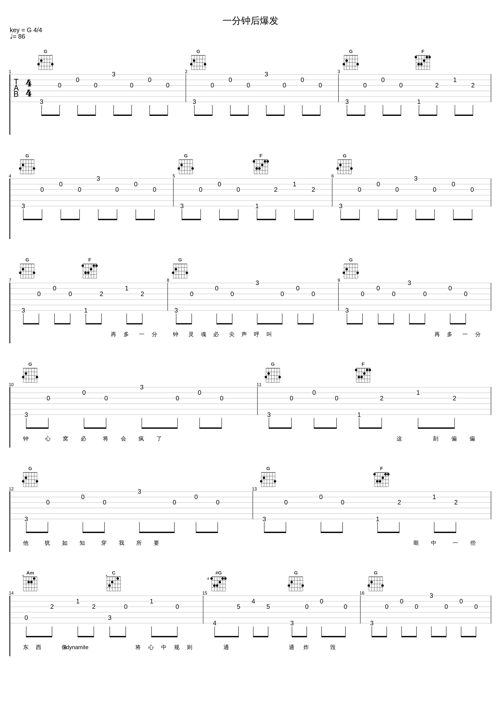 一分钟后爆发_关淑怡_1