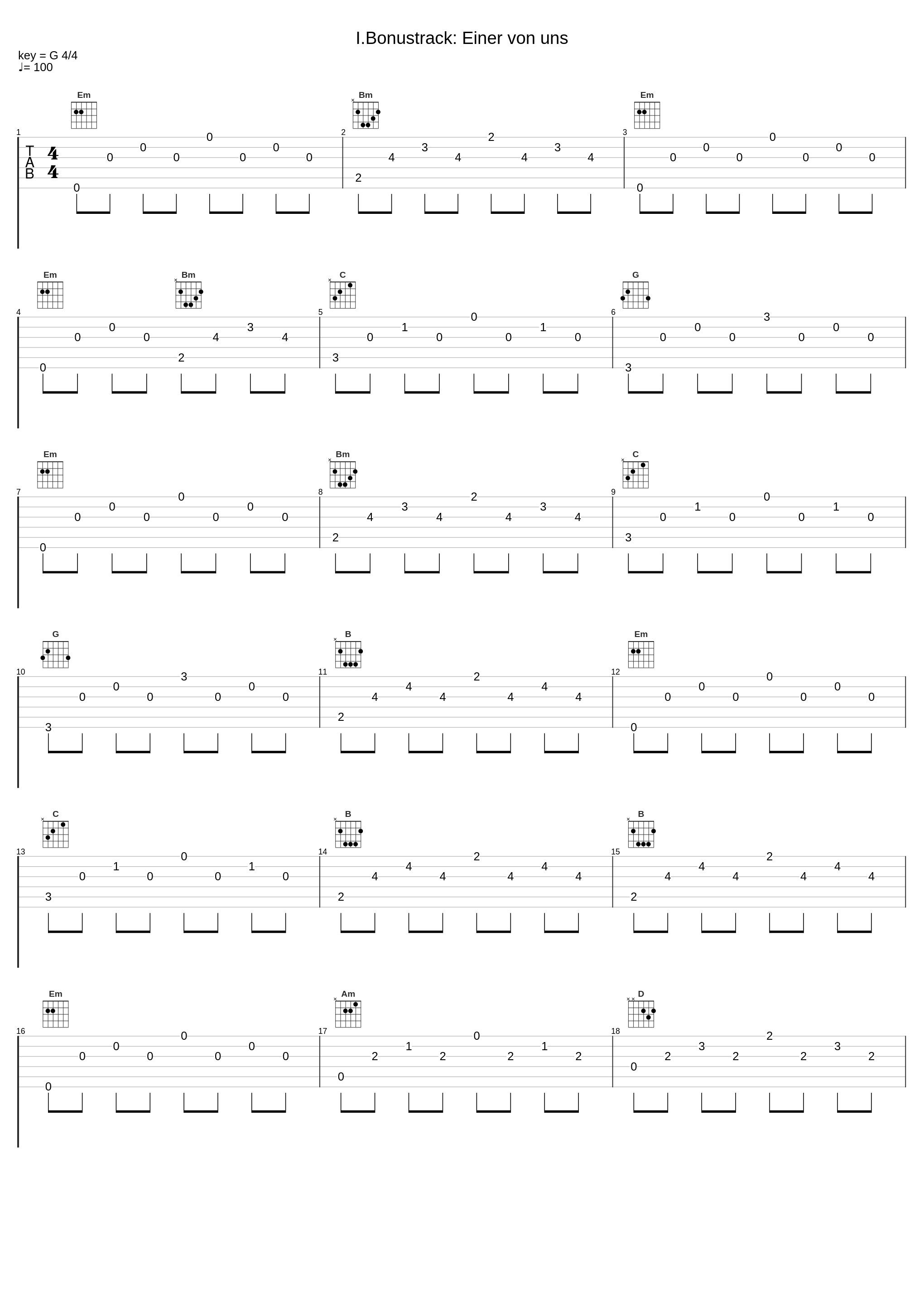 I.Bonustrack: Einer von uns_Franz K._1