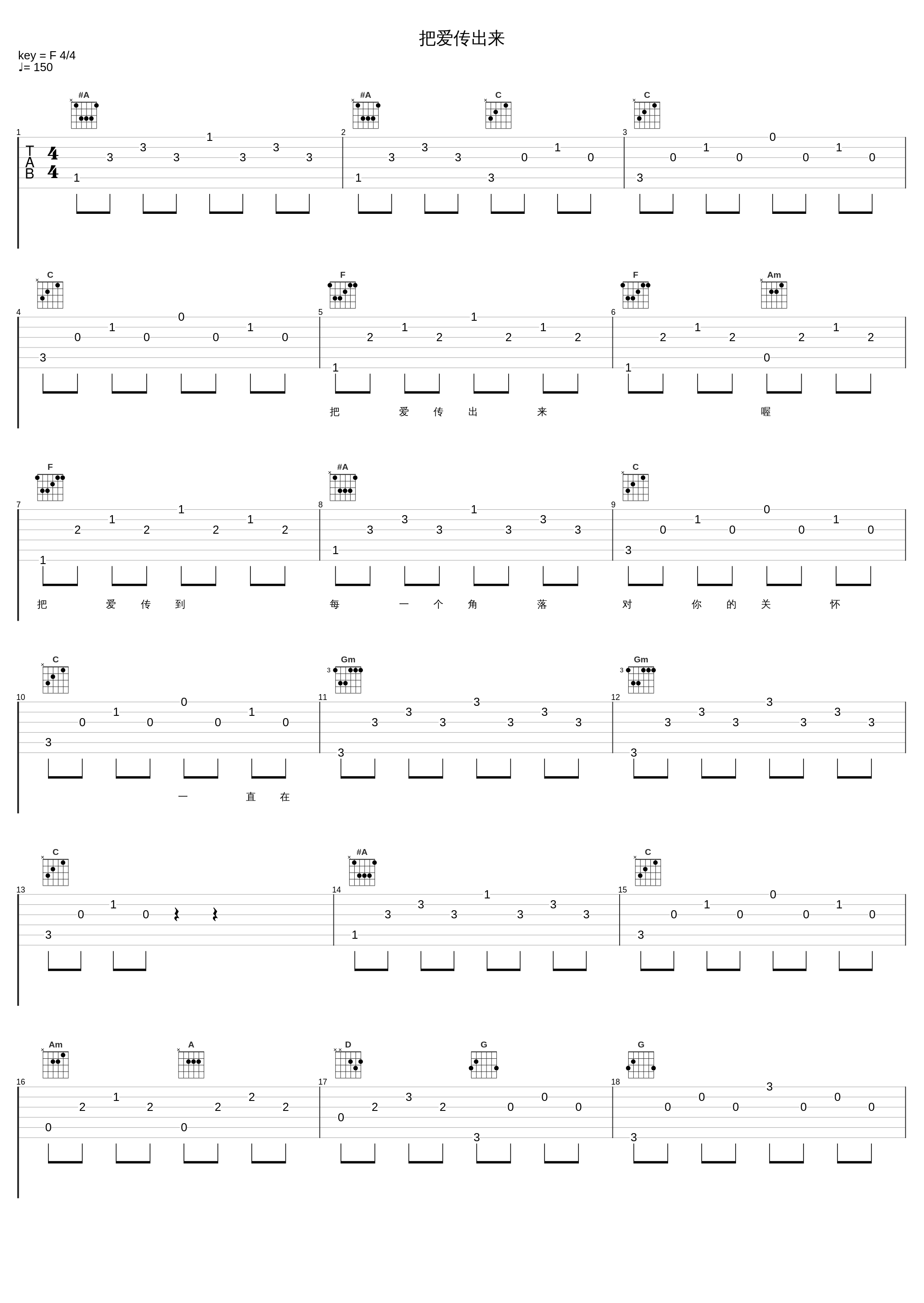 把爱传出来_F.I.R.飞儿乐团_1