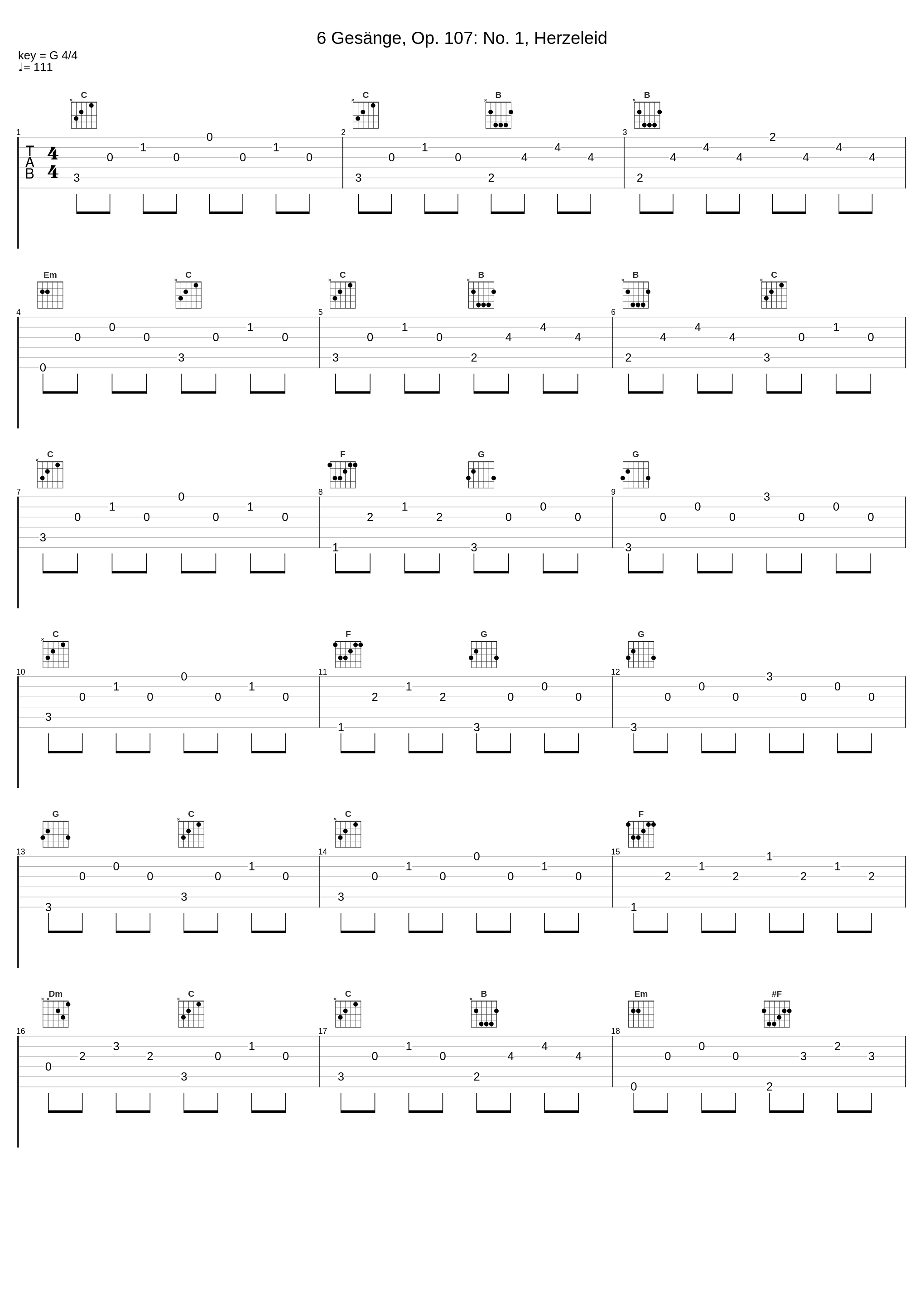 6 Gesänge, Op. 107: No. 1, Herzeleid_Hanna-Elisabeth Müller,Juliane Ruf_1