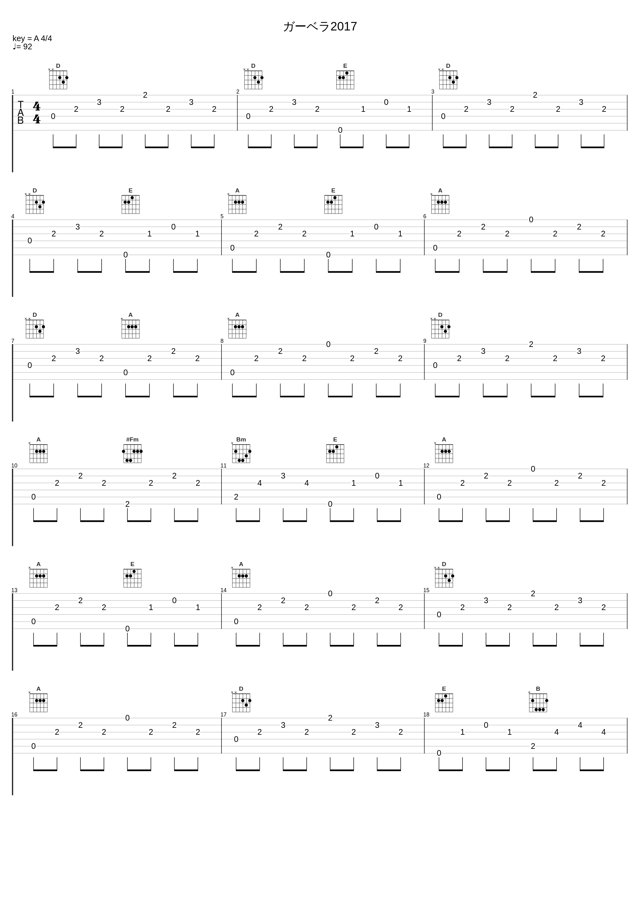 ガーベラ2017_长渕刚_1