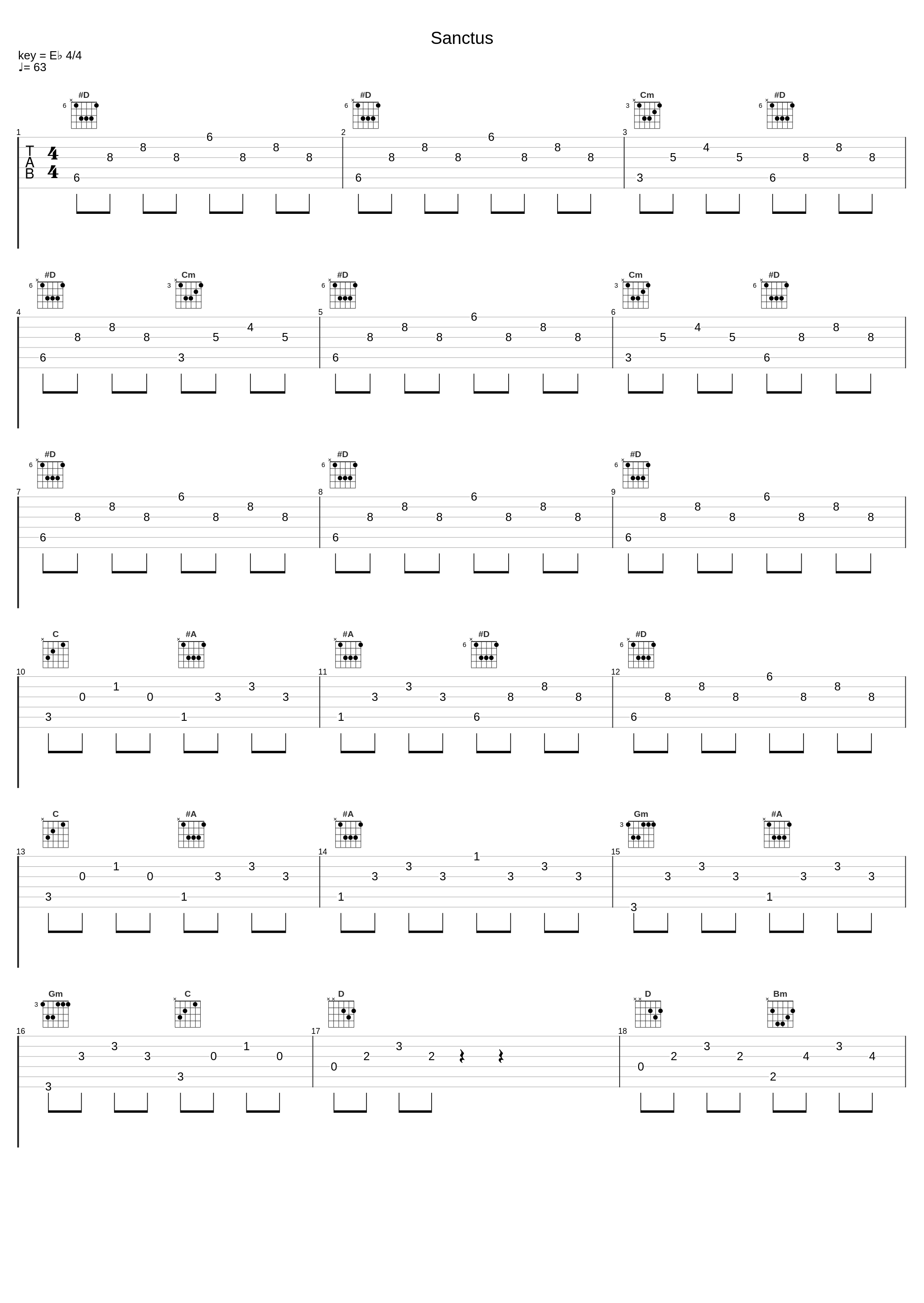 Sanctus_小澤征爾,Gabriel Fauré_1