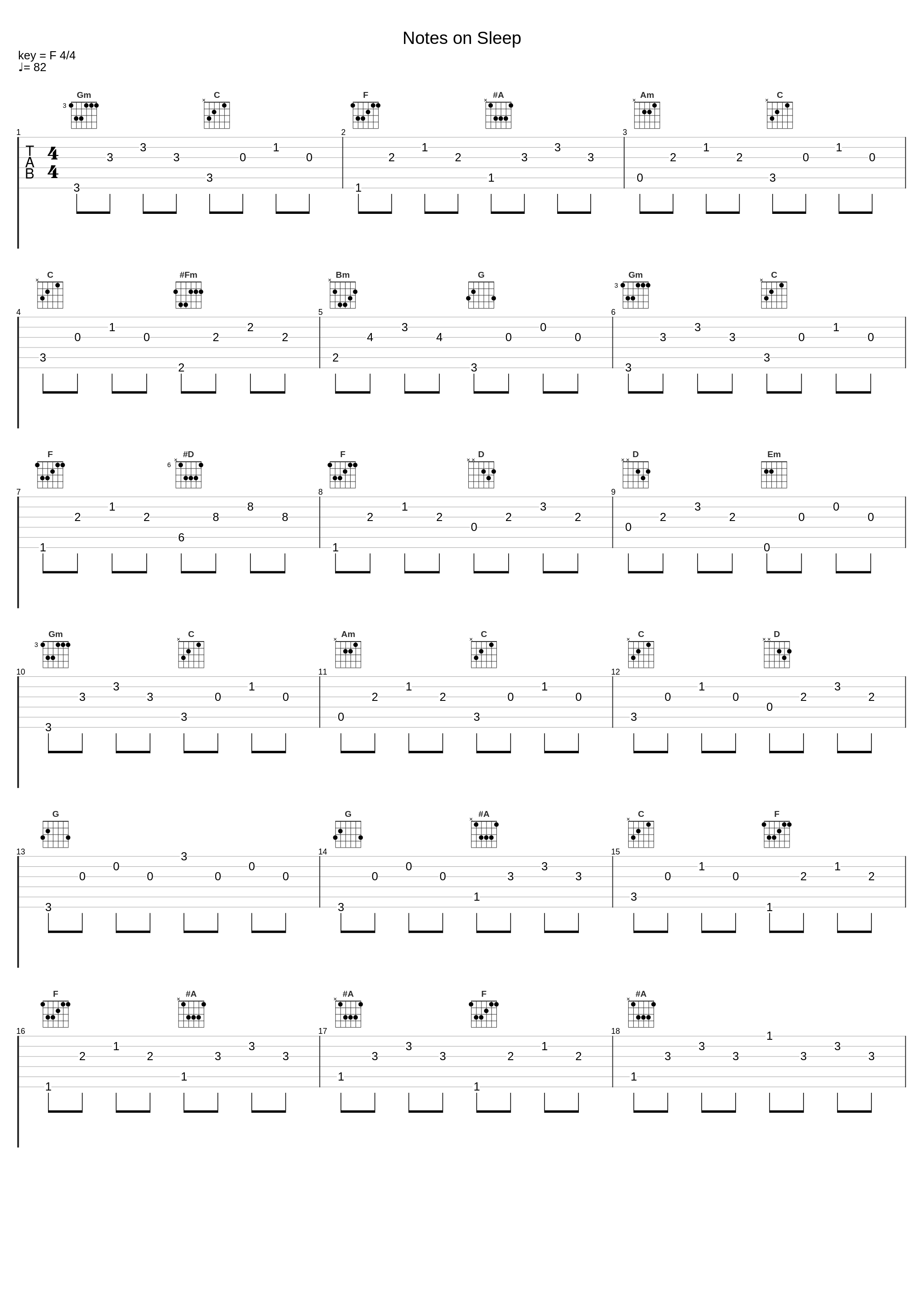 Notes on Sleep_Relax α Wave,Fumiko Kido_1