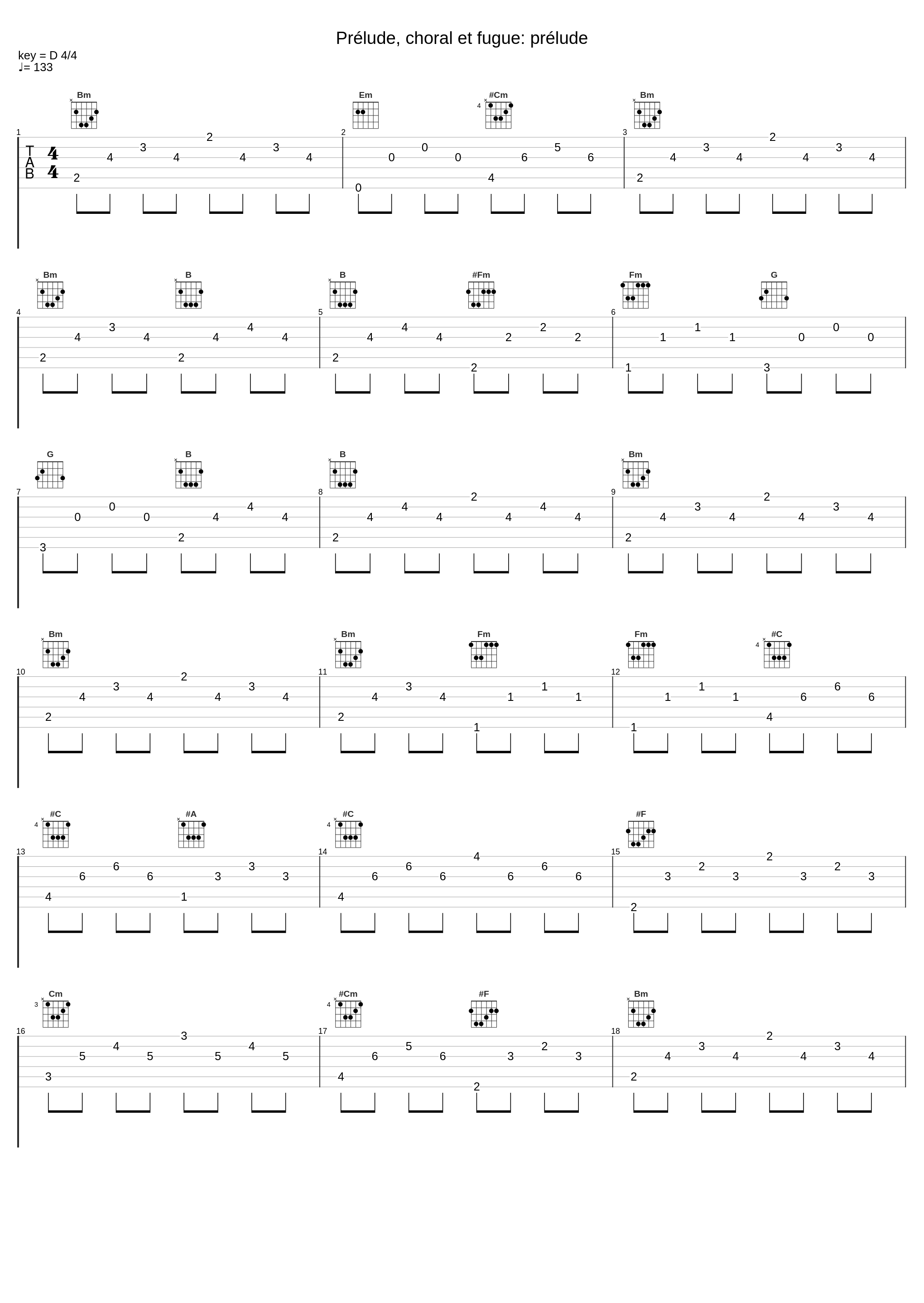 Prélude, choral et fugue: prélude_Germaine Thyssens-Valentin_1