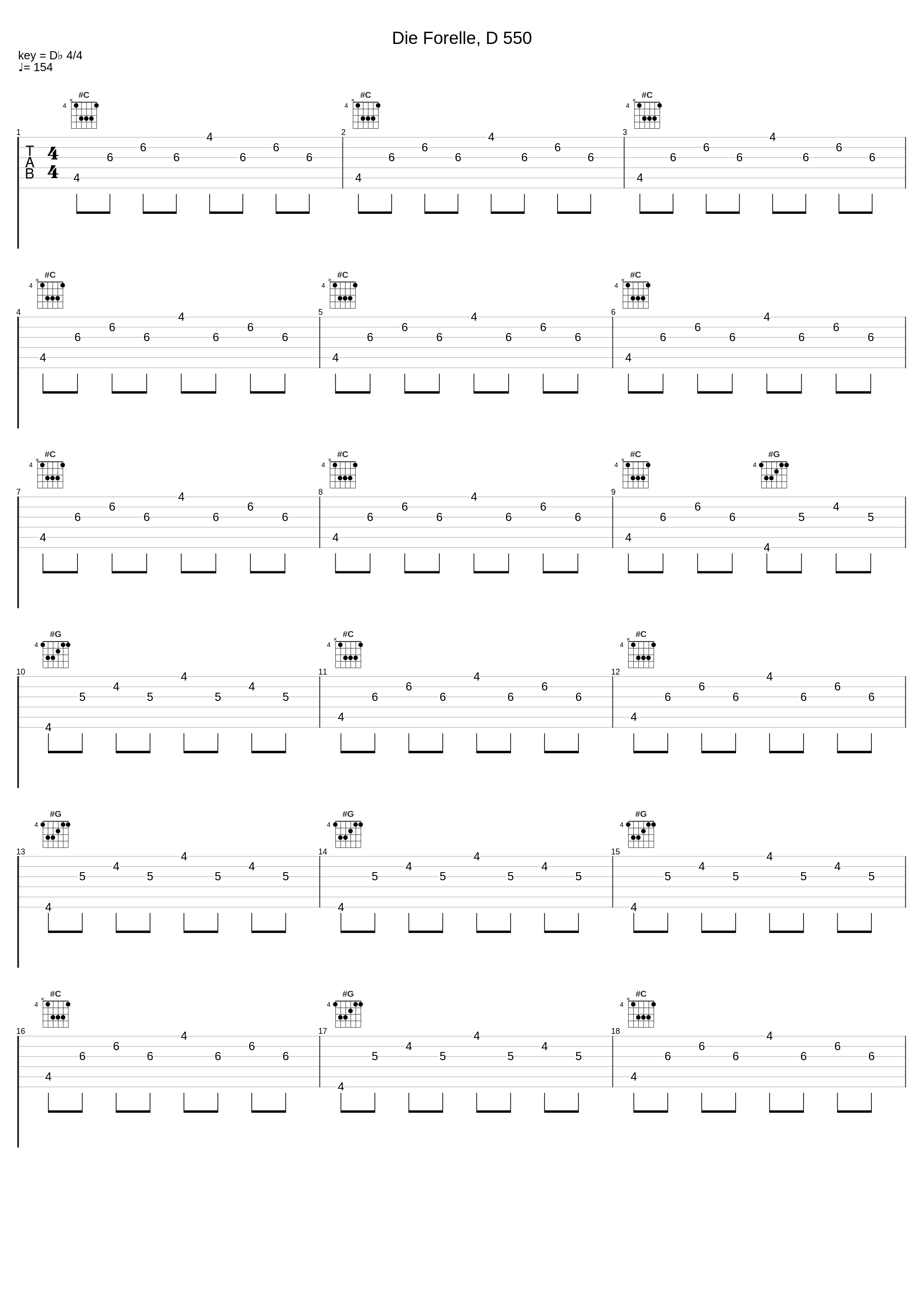 Die Forelle, D 550_Franz Schubert_1