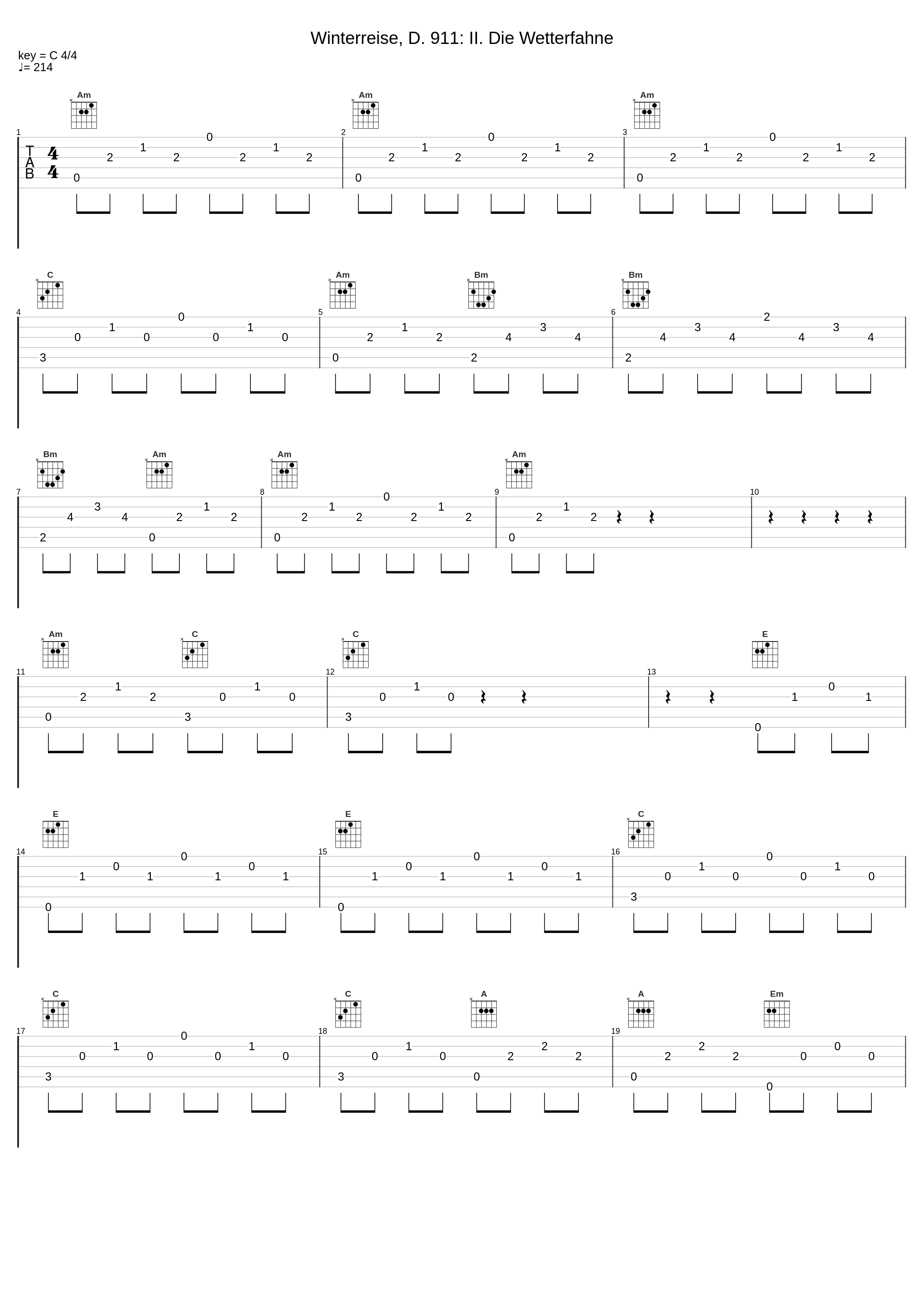 Winterreise, D. 911: II. Die Wetterfahne_Hans Jörg Mammel,Arthur Schoonderwoerd,Franz Schubert,Wilhelm Müller_1