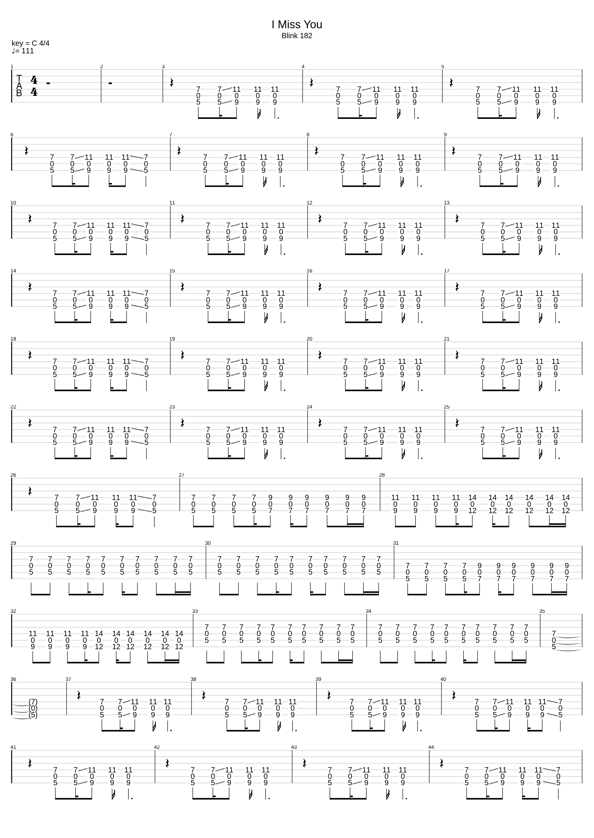 I Miss You_Tom Donahue_1