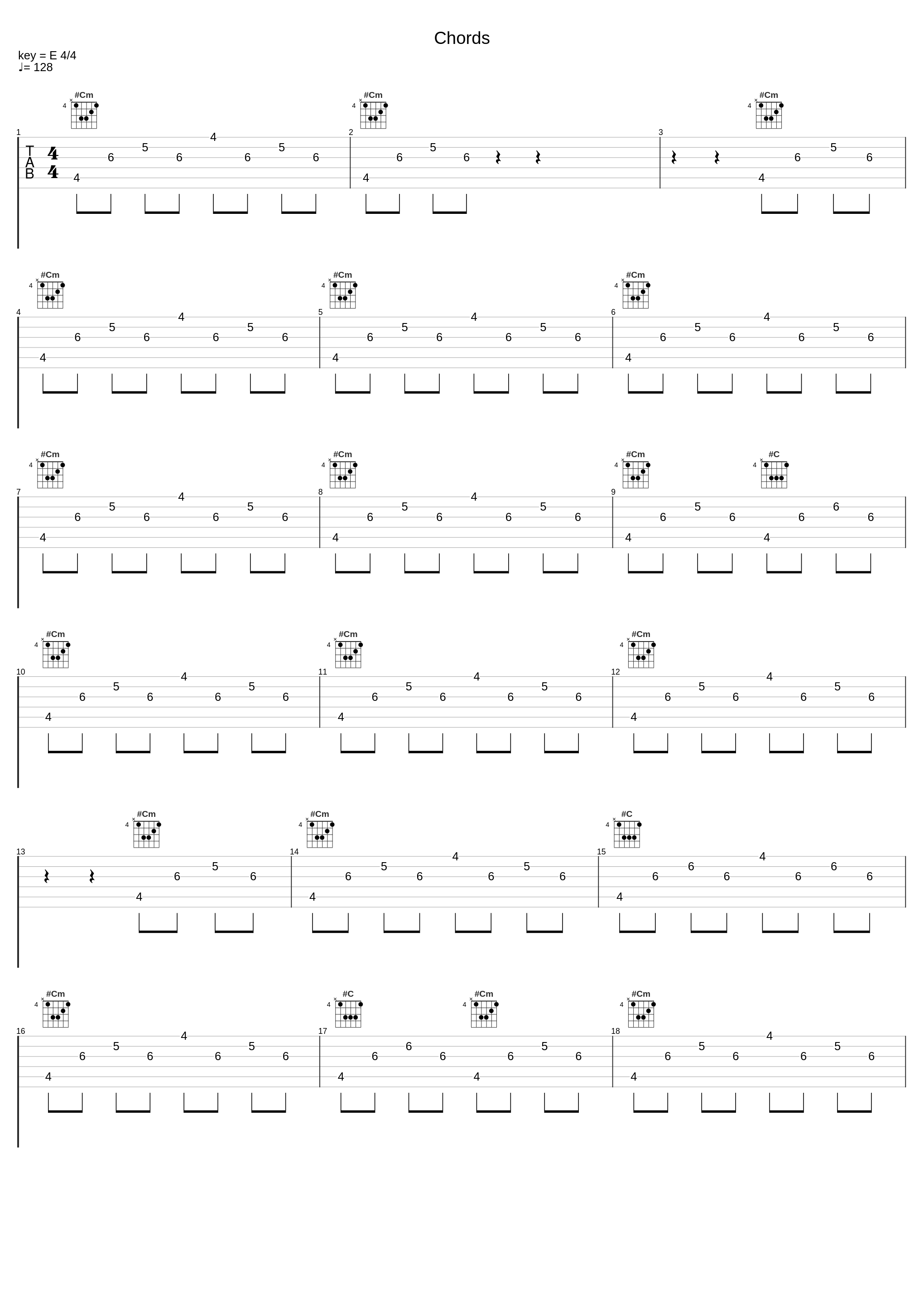 Chords_Aaron Smith,Lauren Ritchie_1